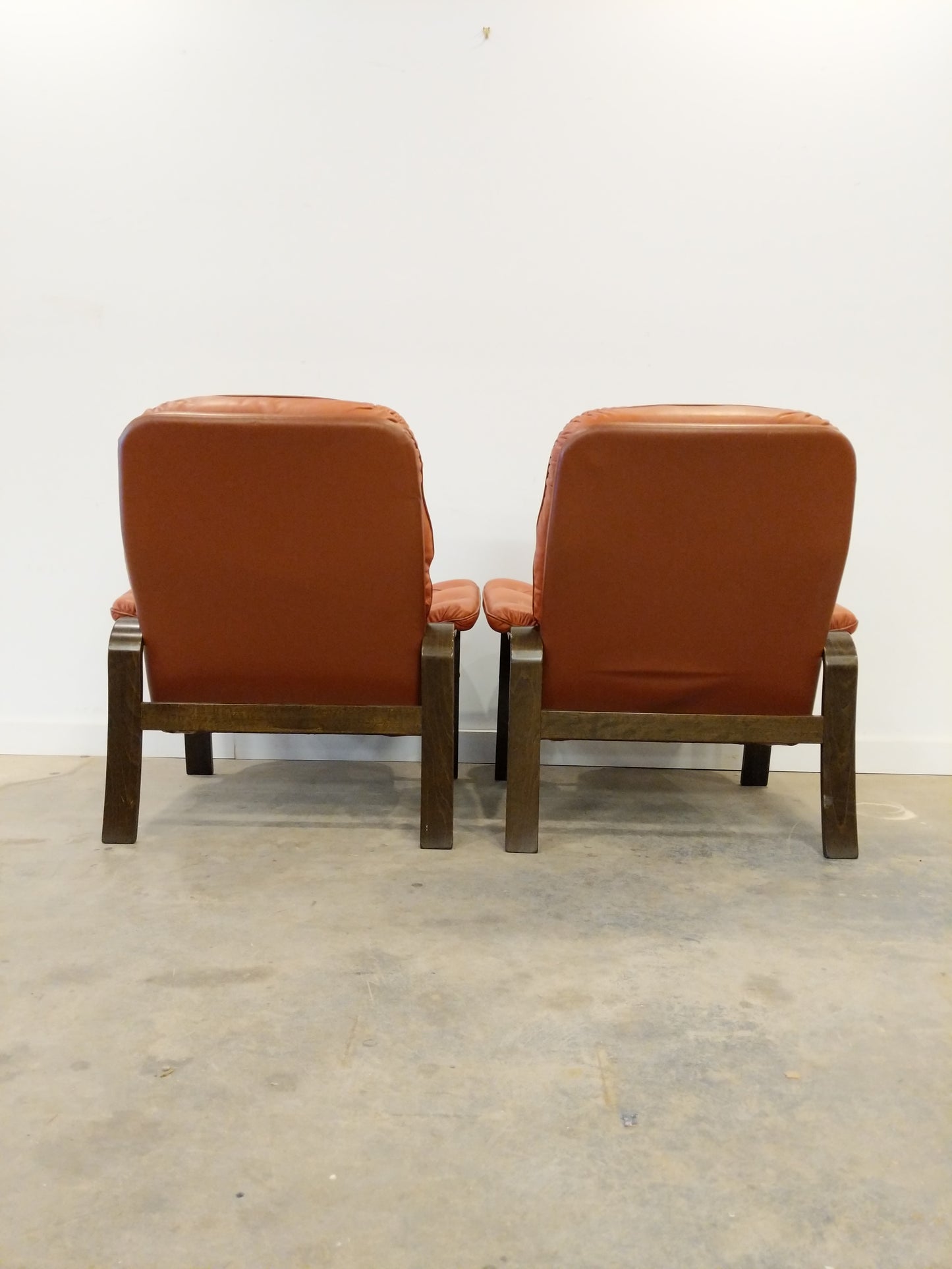 Pair of Vintage Danish Modern Lounge Chairs