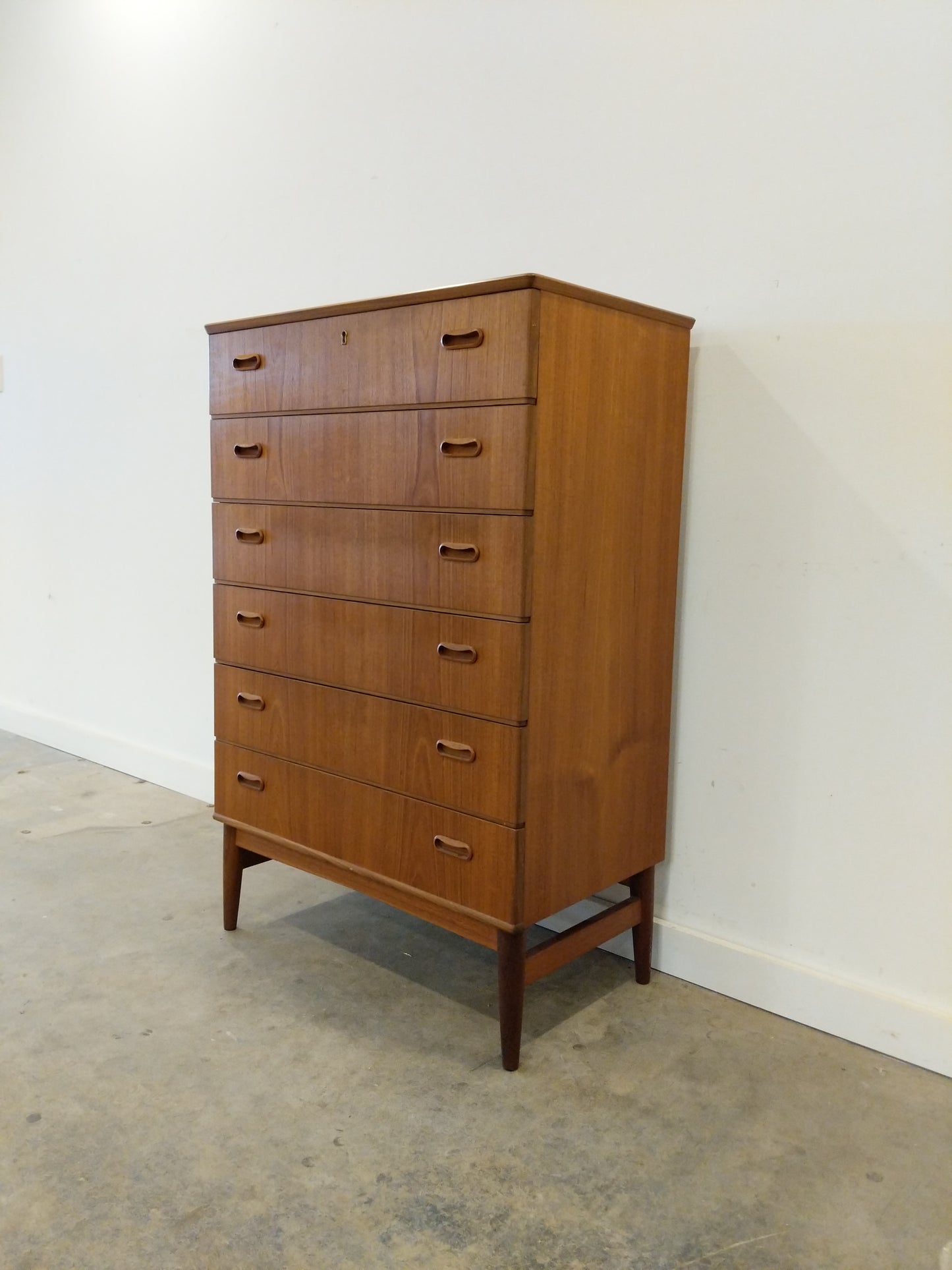 Vintage Danish Modern Teak Dresser