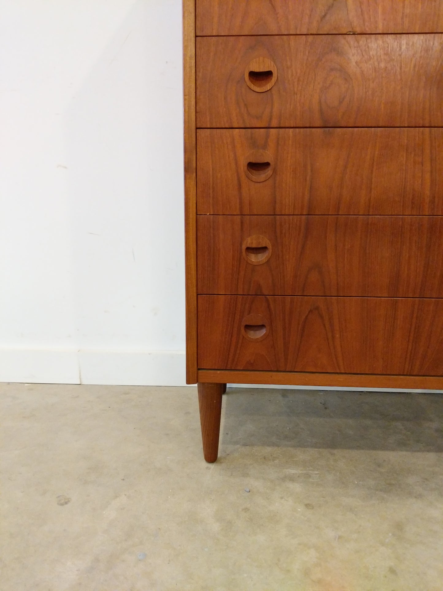 Vintage Danish Modern Teak Dresser