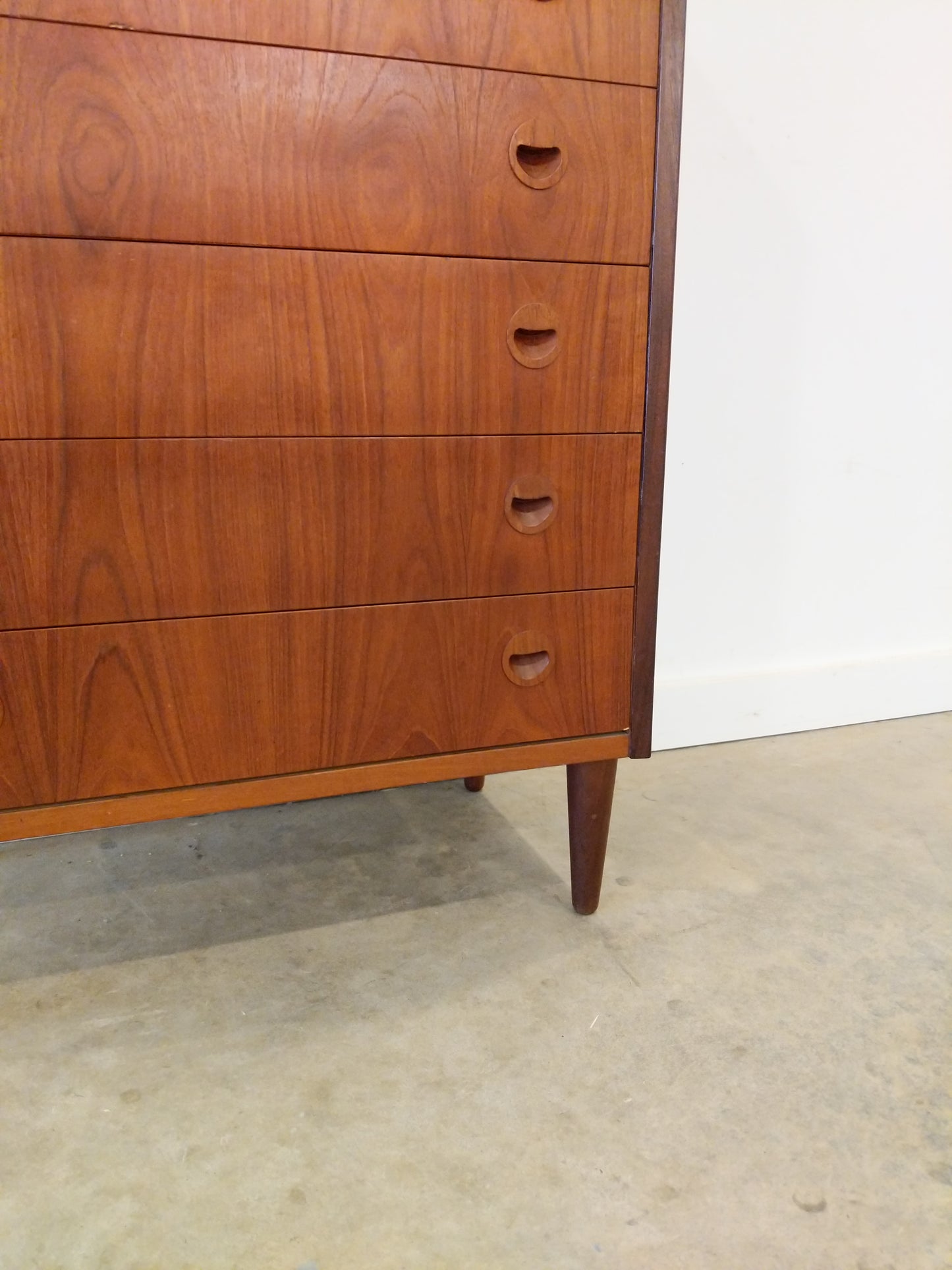 Vintage Danish Modern Teak Dresser