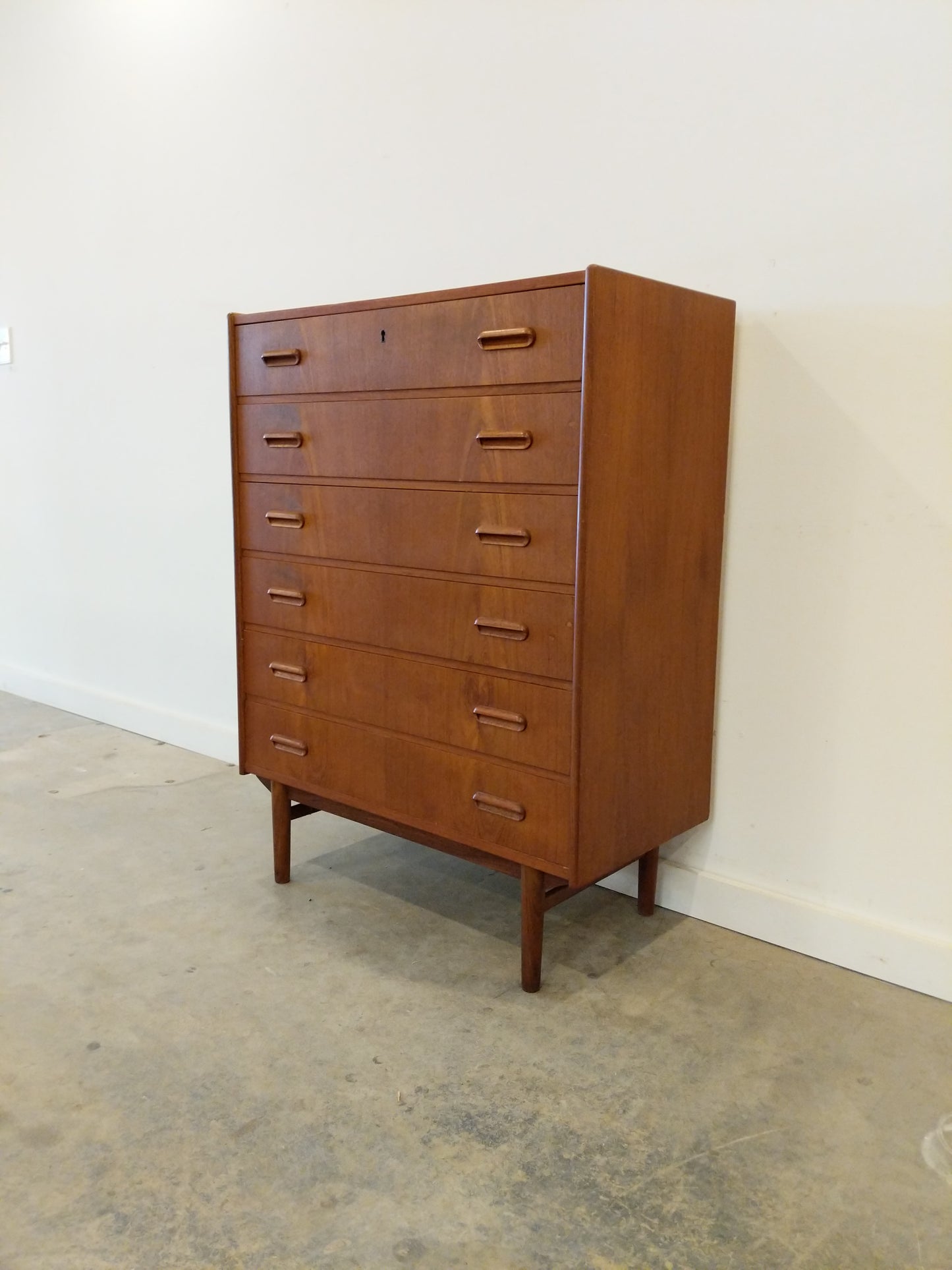 Vintage Danish Modern Teak Dresser
