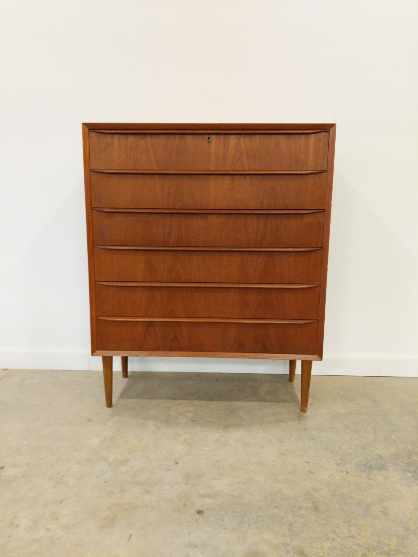 Vintage Danish Modern Teak Dresser