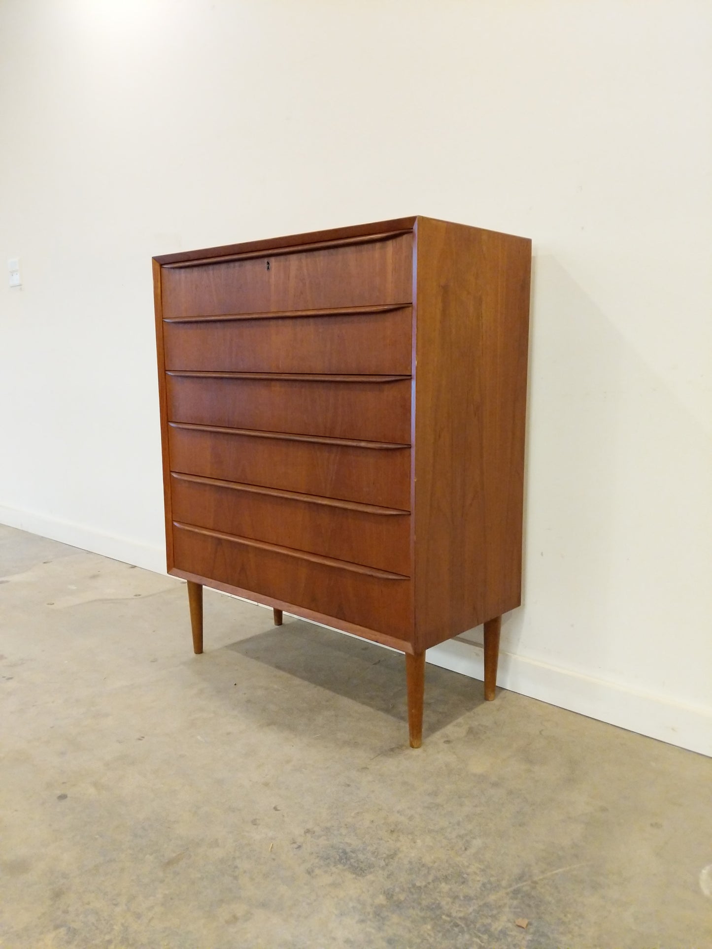 Vintage Danish Modern Teak Dresser
