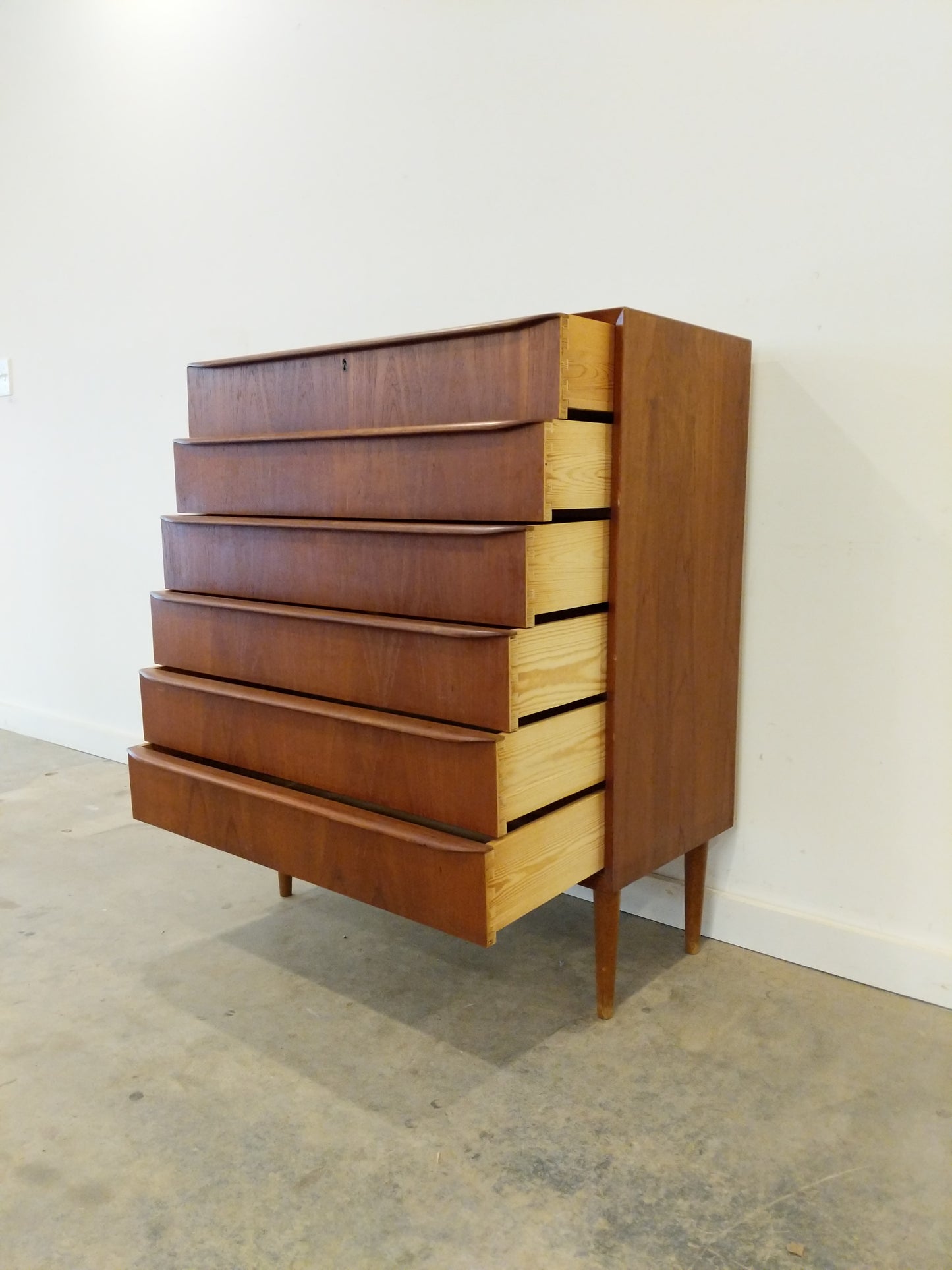 Vintage Danish Modern Teak Dresser