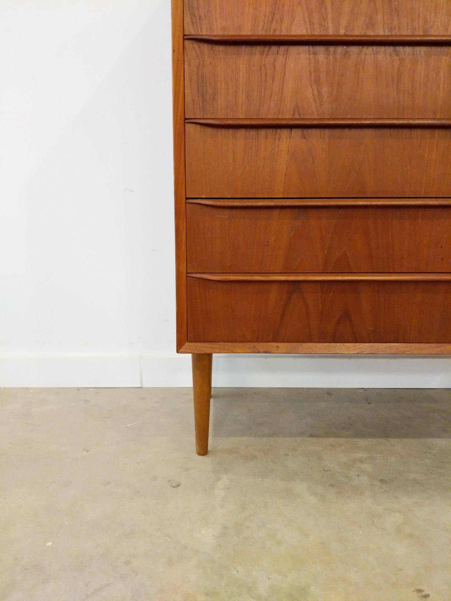 Vintage Danish Modern Teak Dresser