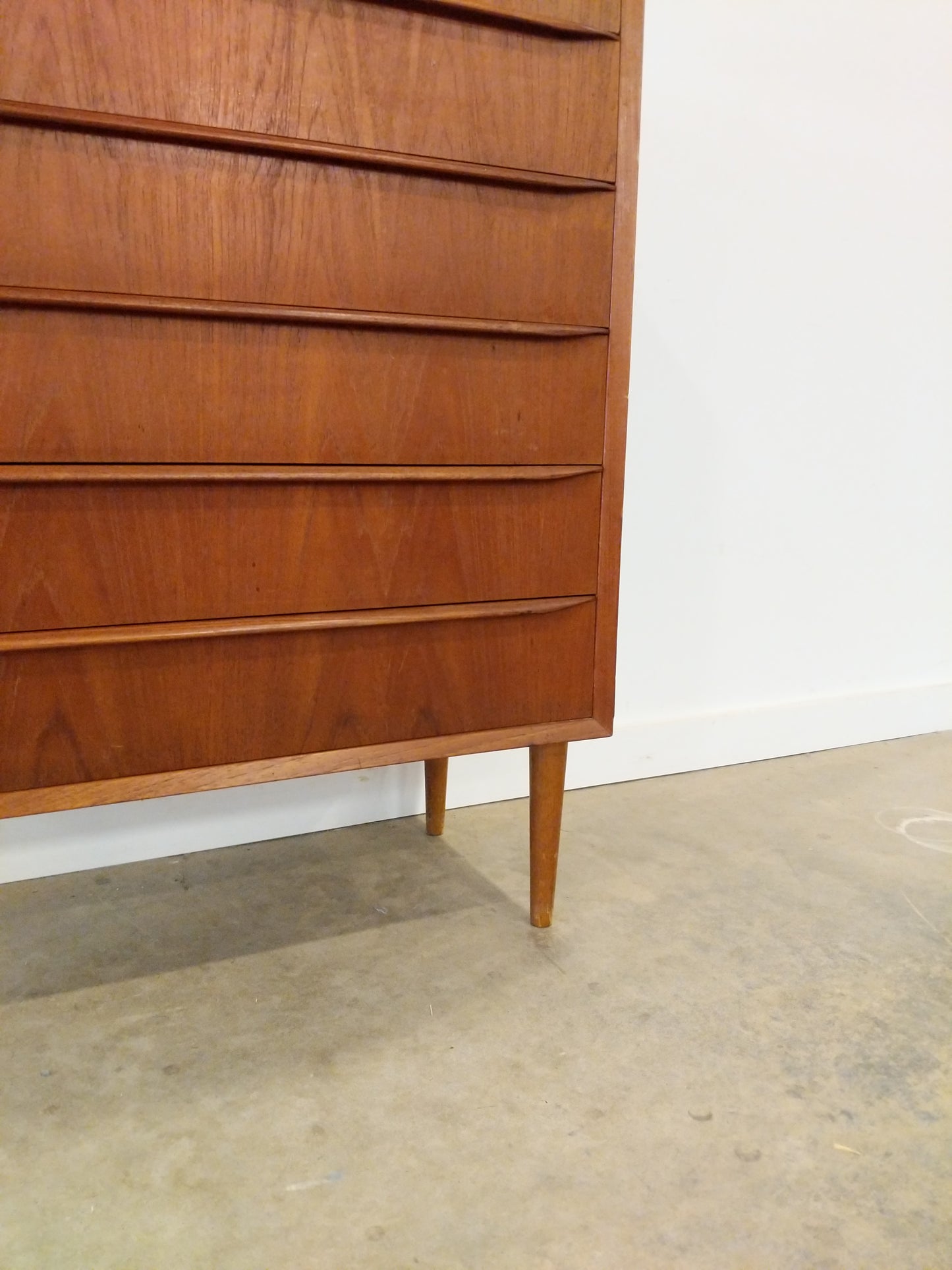 Vintage Danish Modern Teak Dresser