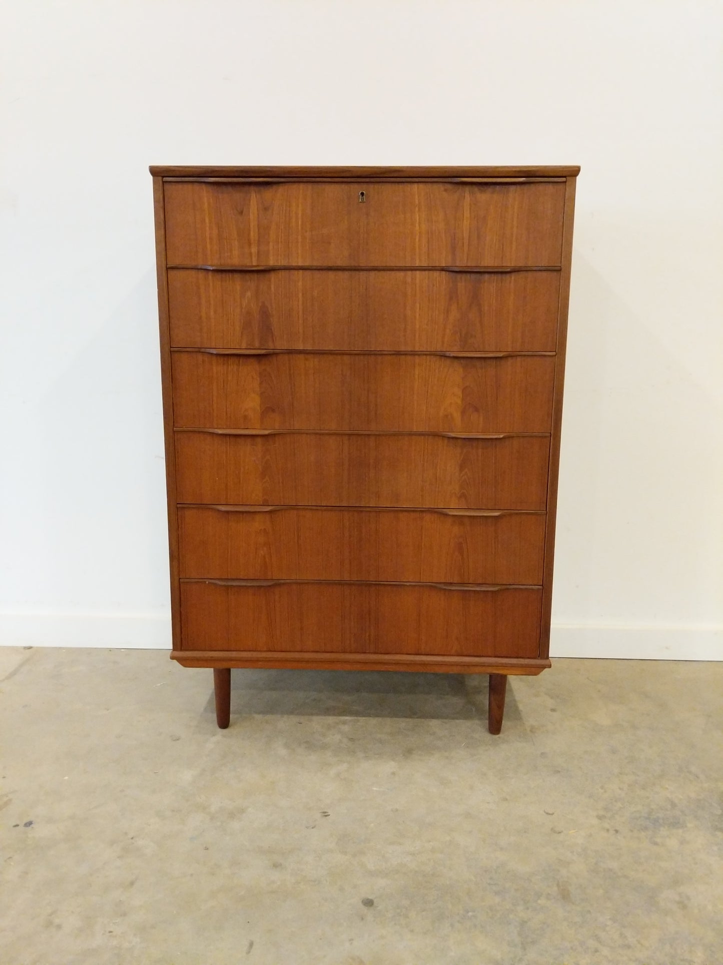 Vintage Danish Modern Teak Dresser by Ejsing