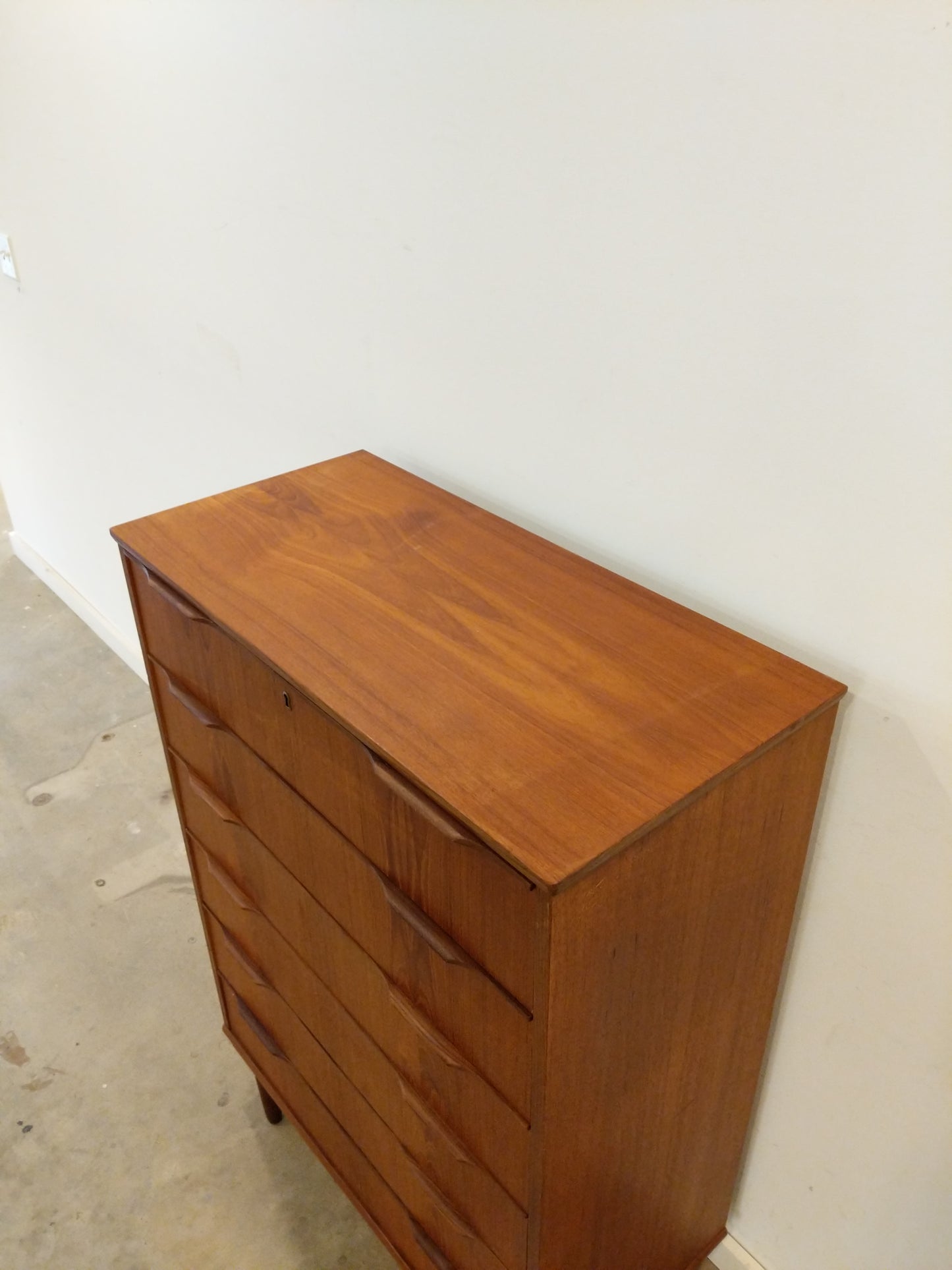 Vintage Danish Modern Teak Dresser by Ejsing