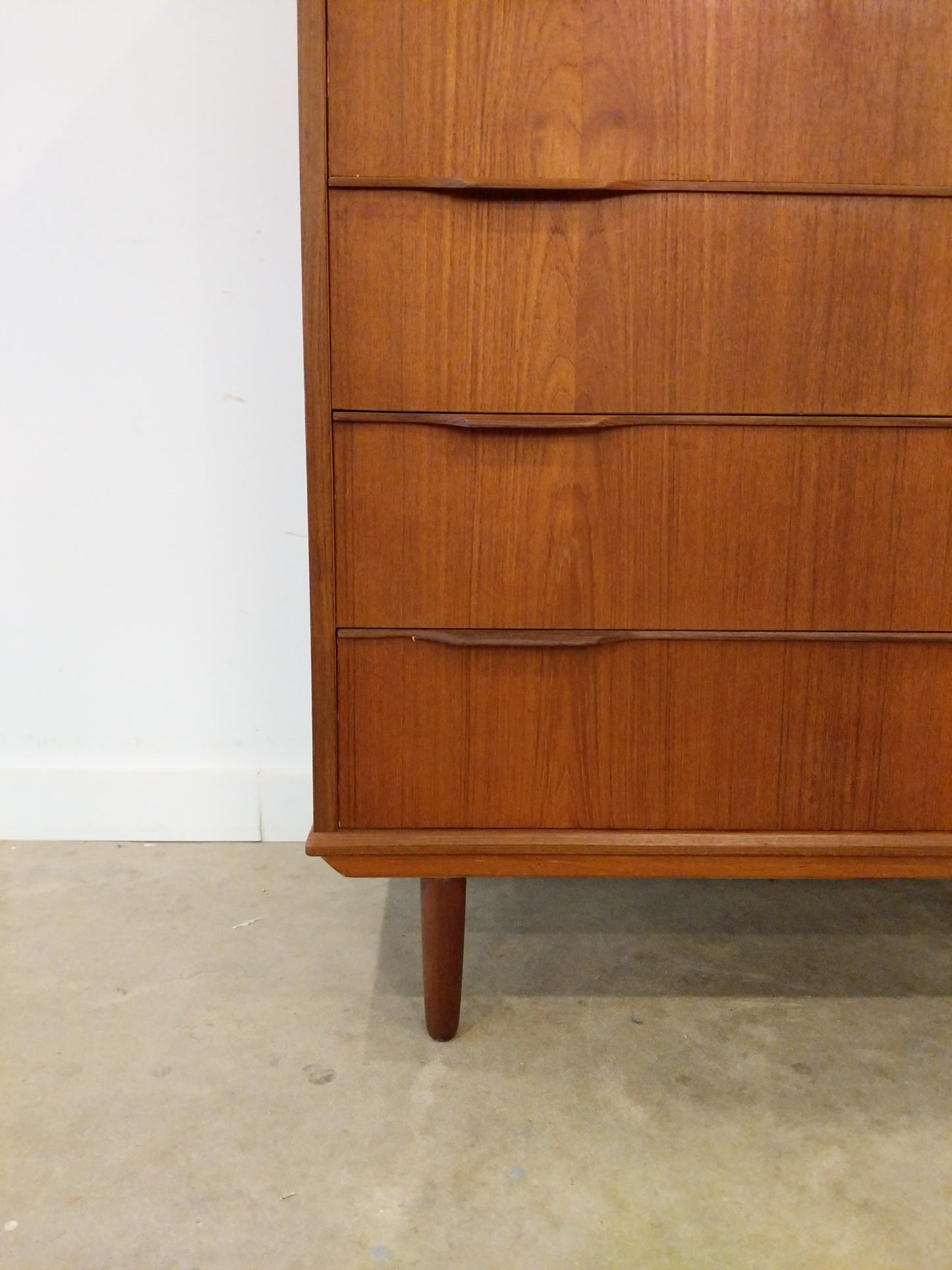 Vintage Danish Modern Teak Dresser by Ejsing