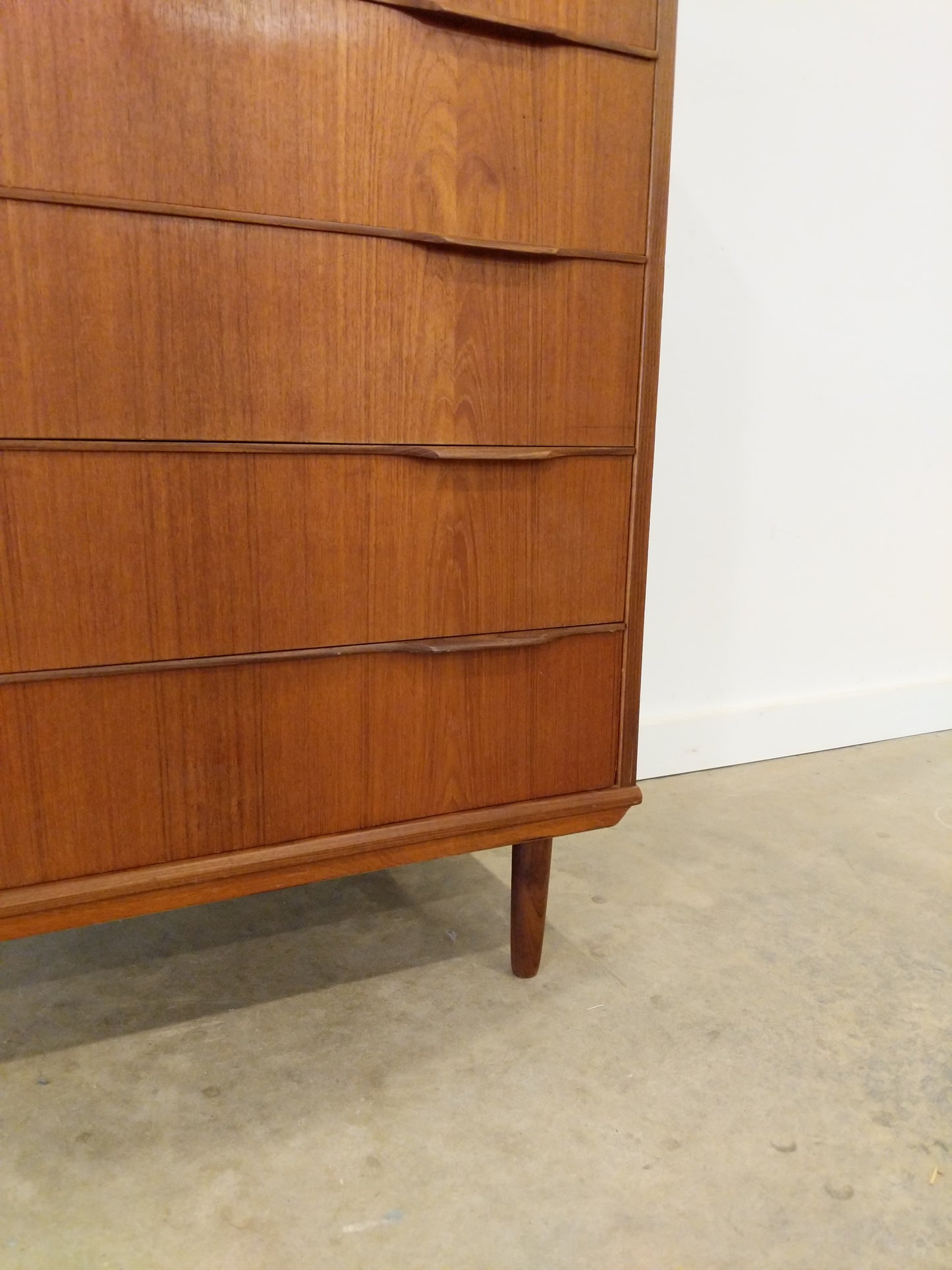 Vintage Danish Modern Teak Dresser by Ejsing