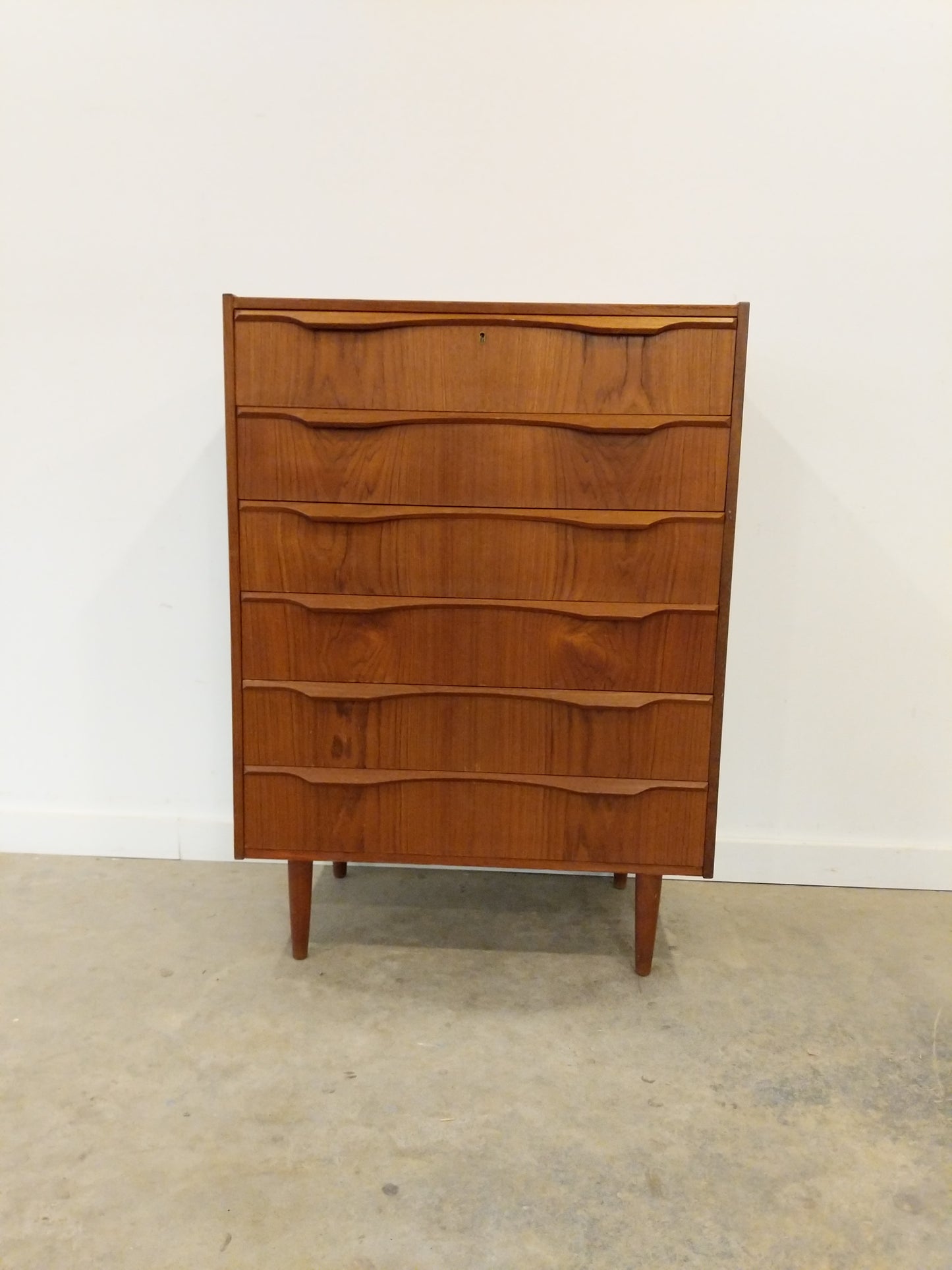 Vintage Danish Modern Teak Dresser