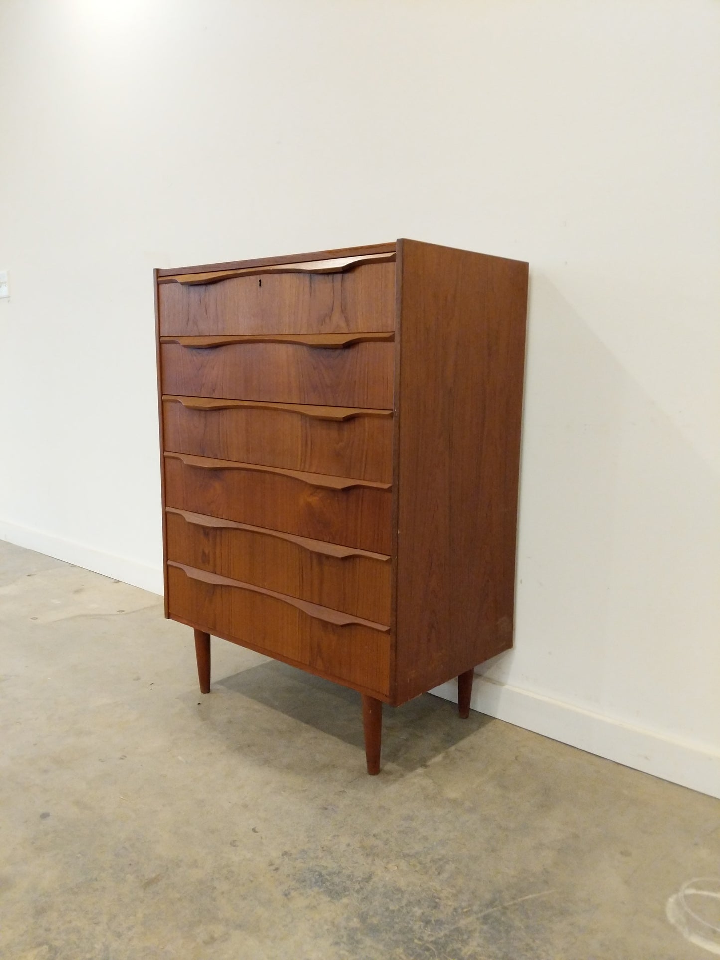 Vintage Danish Modern Teak Dresser