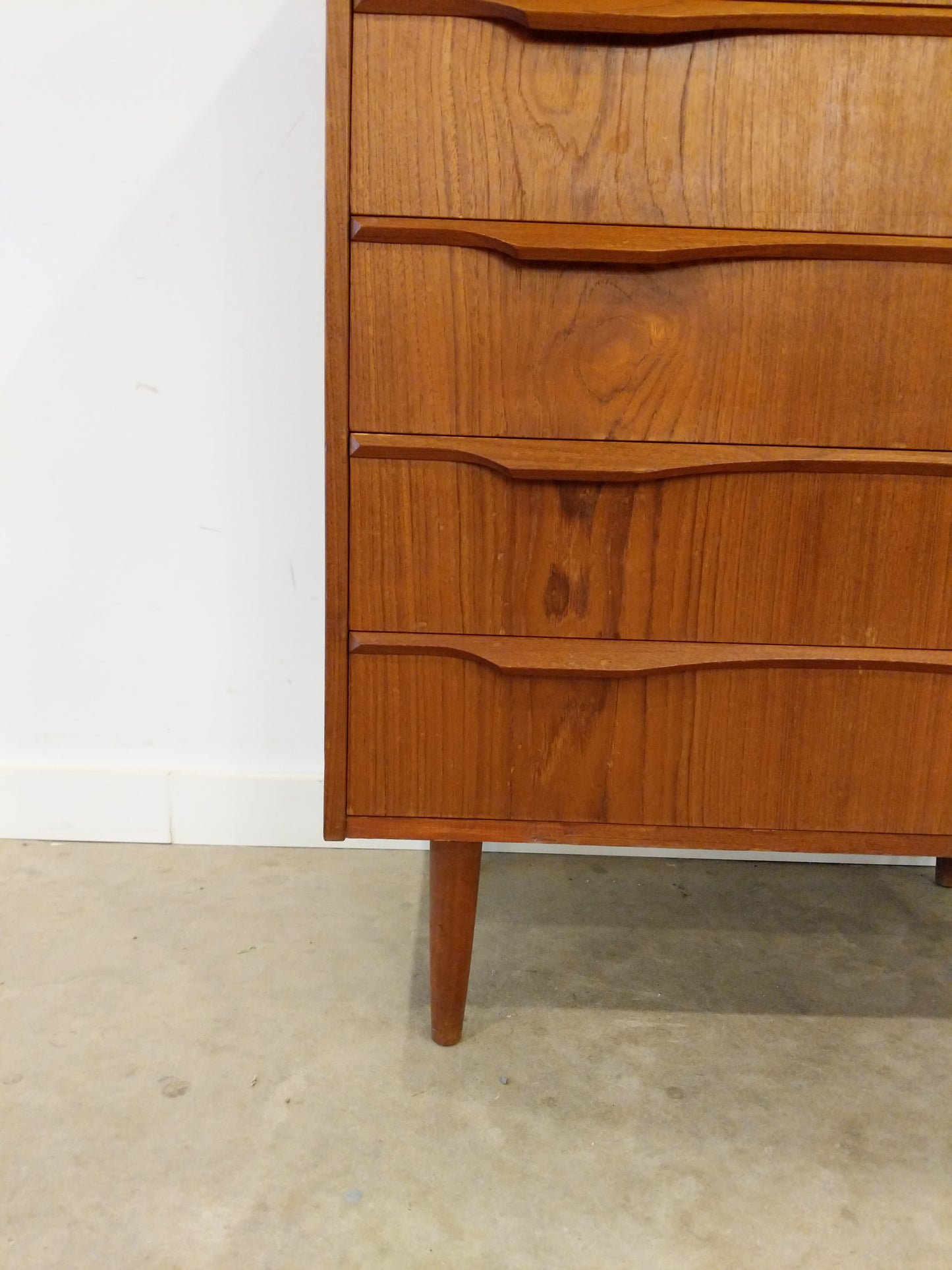Vintage Danish Modern Teak Dresser