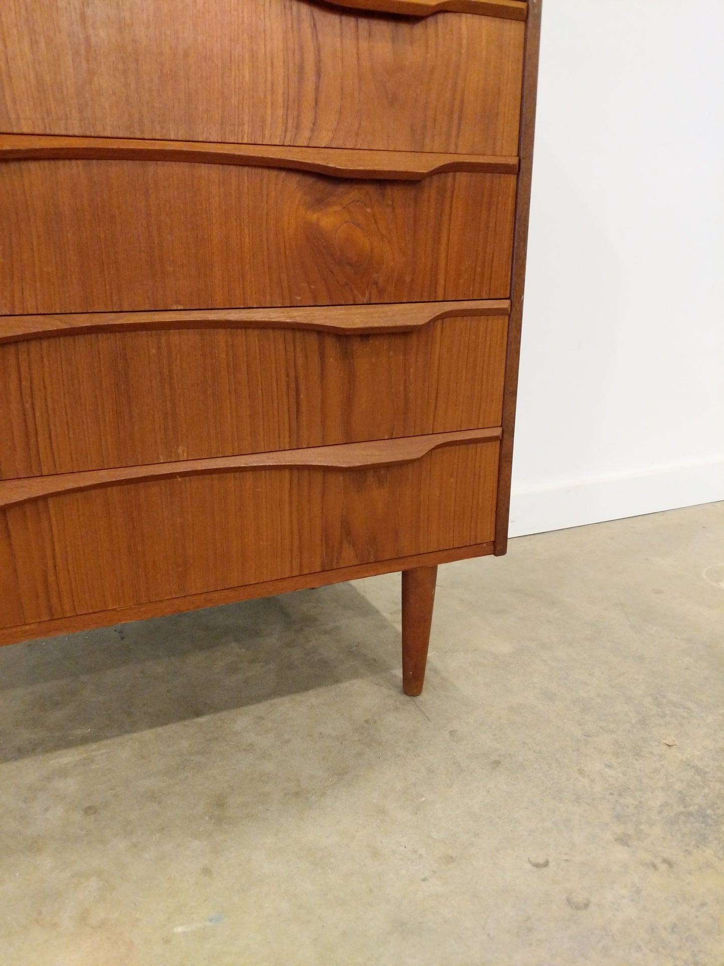Vintage Danish Modern Teak Dresser