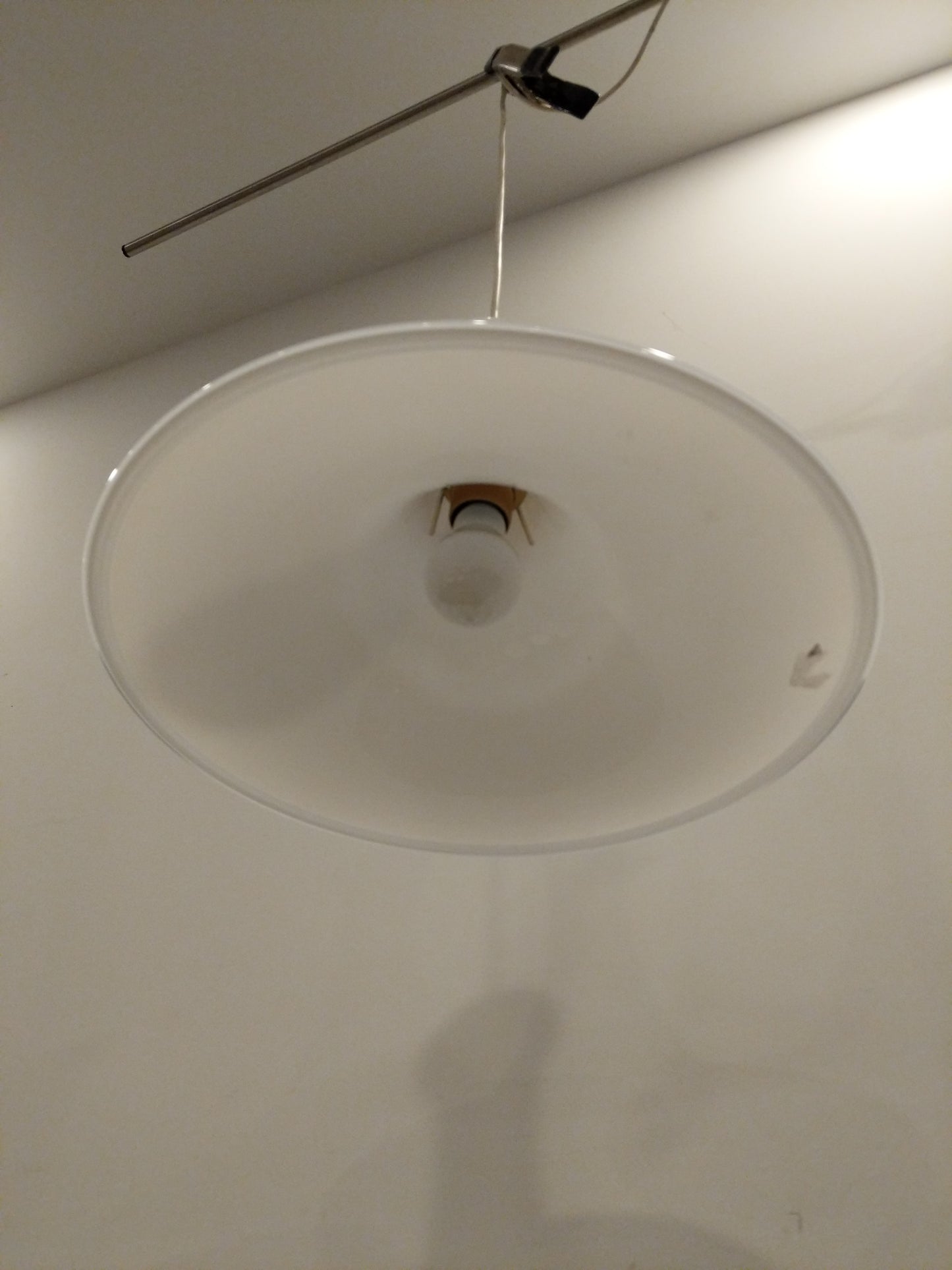 Vintage Danish Modern Holmegaard Lamp