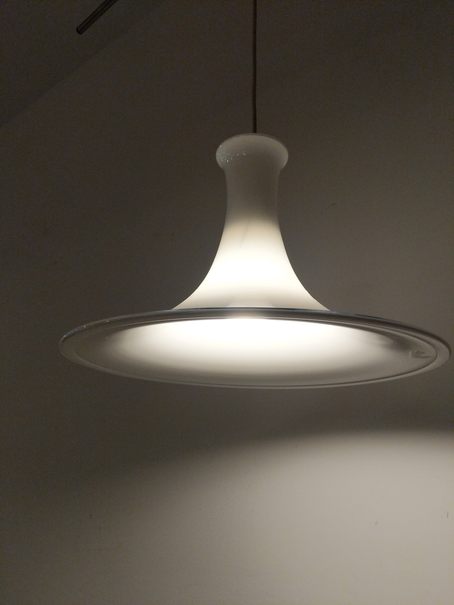 Vintage Danish Modern Holmegaard Lamp