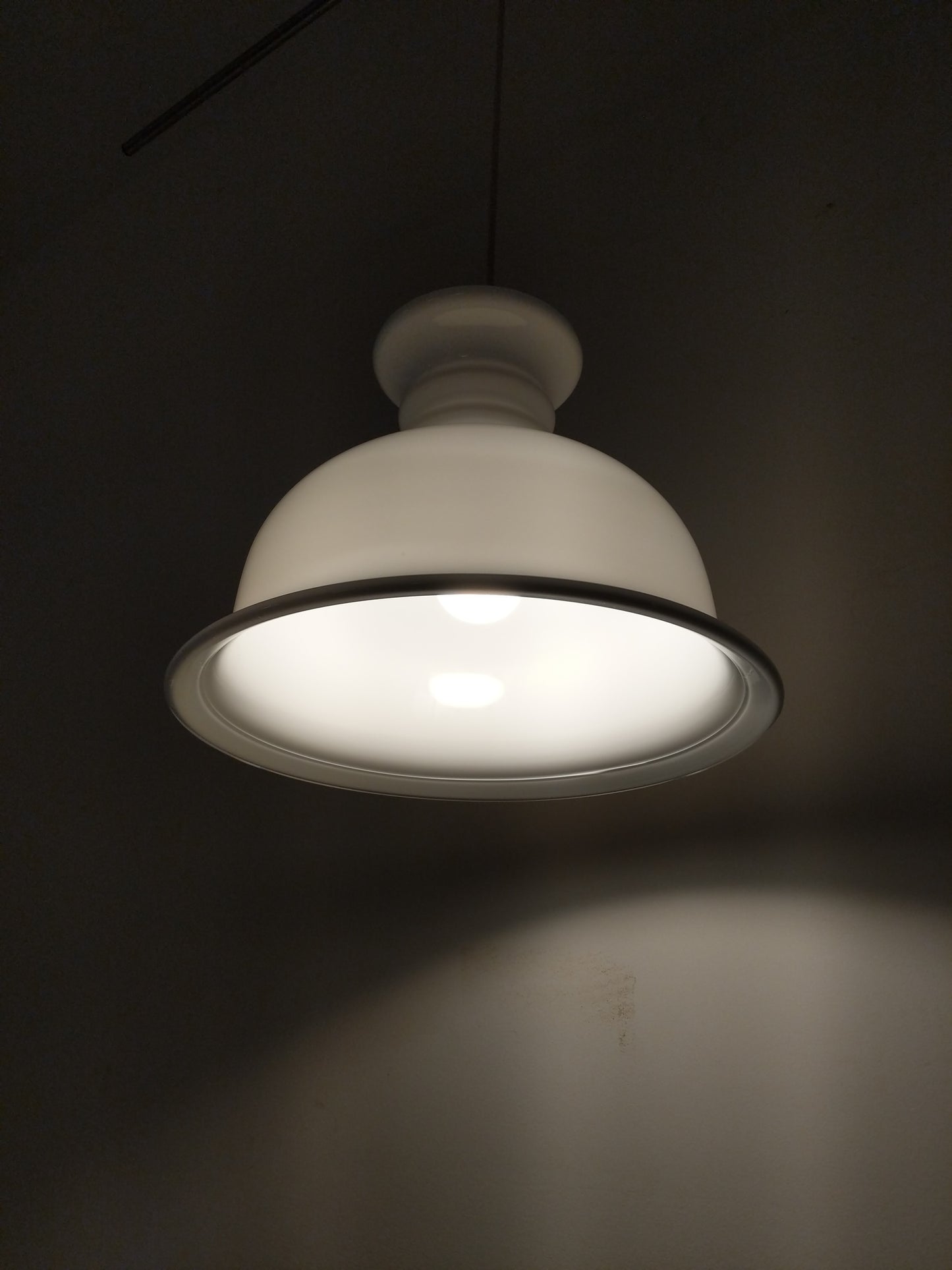 Vintage Danish Modern Holmegaard Lamp