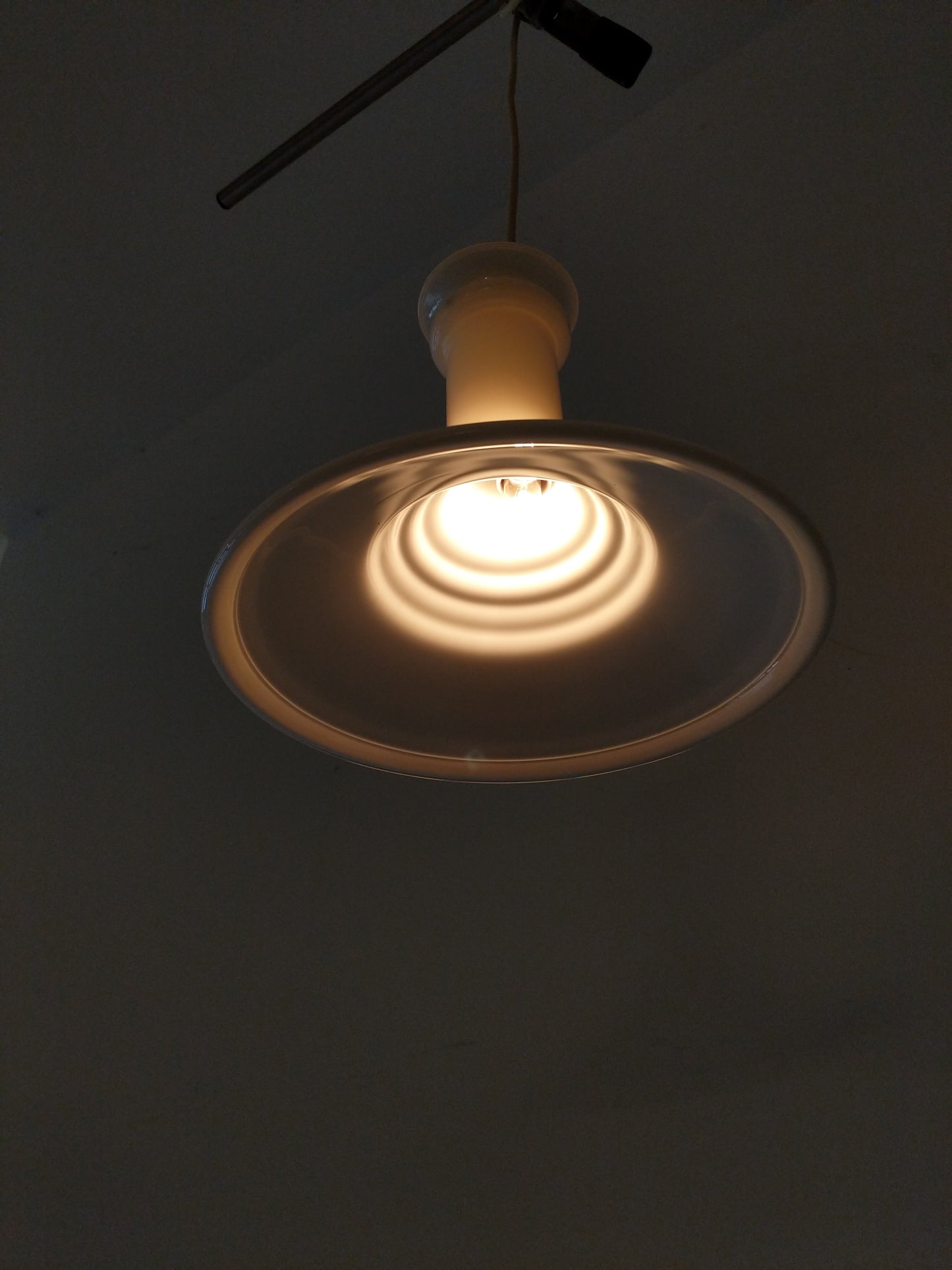 Vintage Danish Modern Holmegaard Lamp