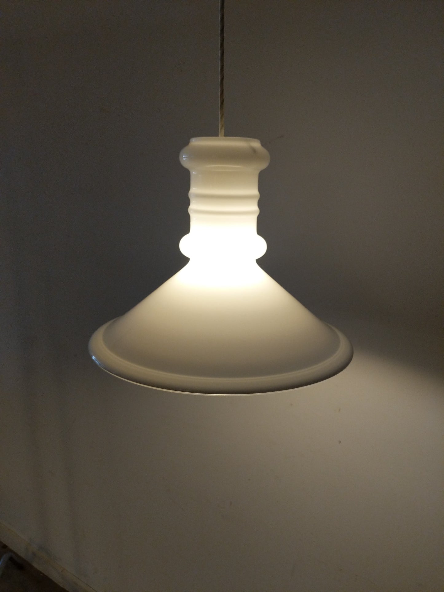 Vintage Danish Modern Holmegaard Lamp