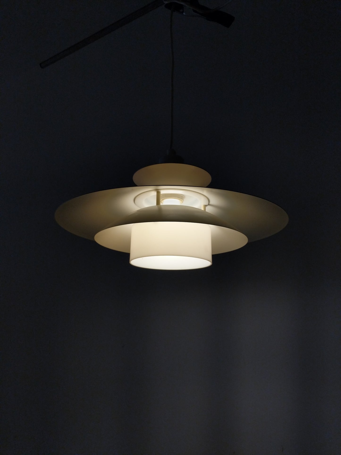 Vintage Danish Modern Lamp by Jeka