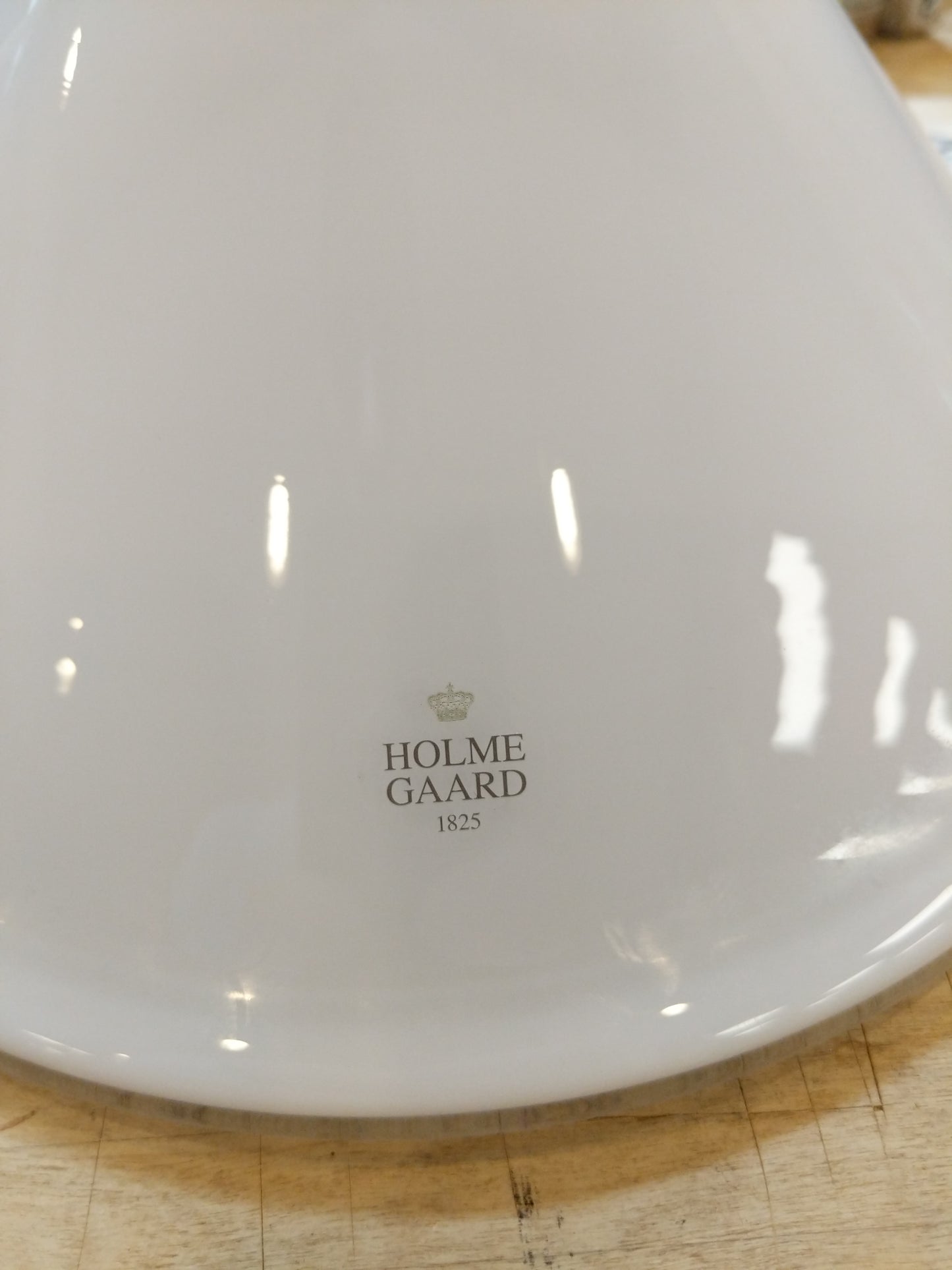 Vintage Danish Modern Holmegaard Lamp