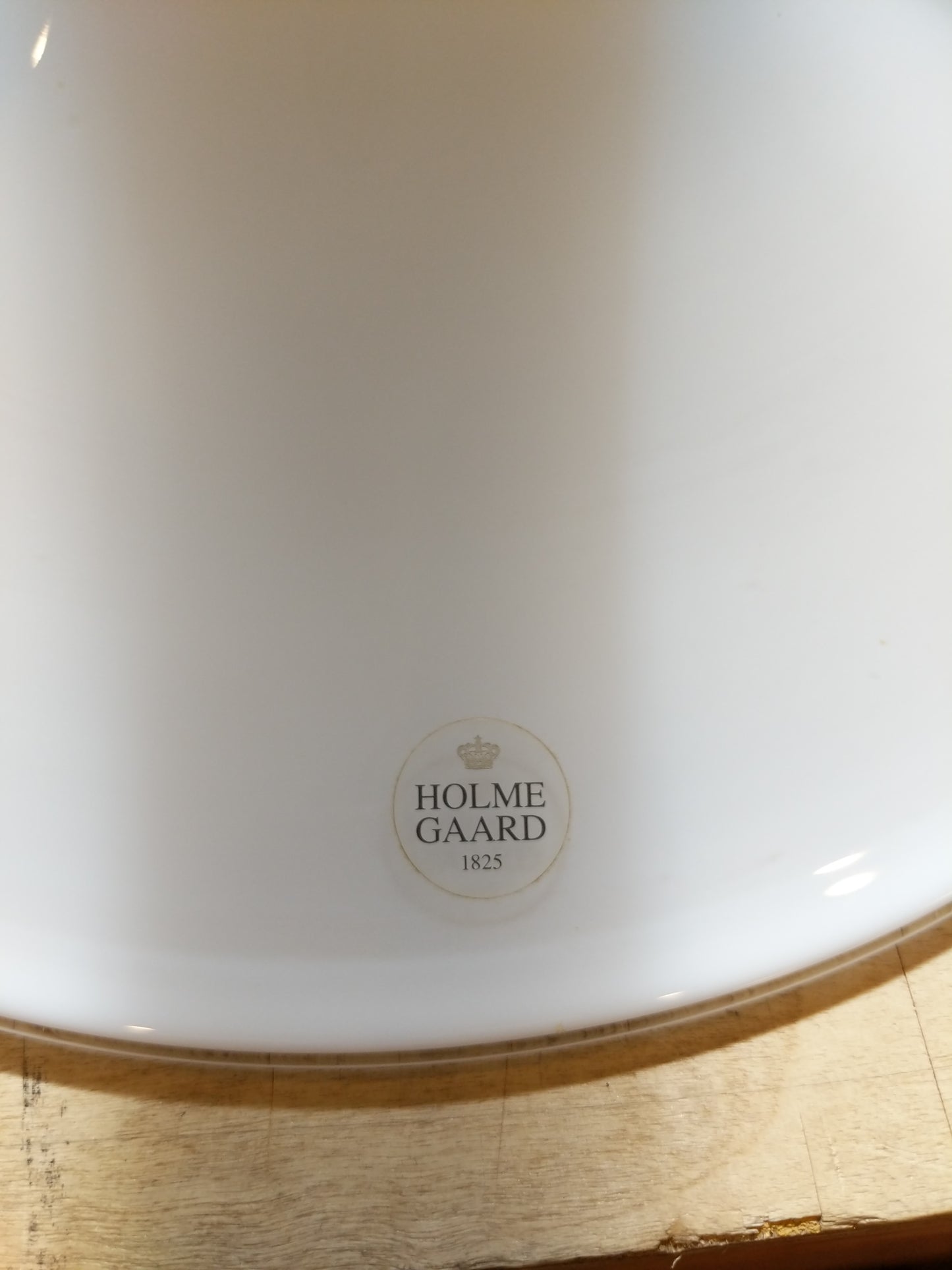 Vintage Danish Modern Holmegaard Lamp