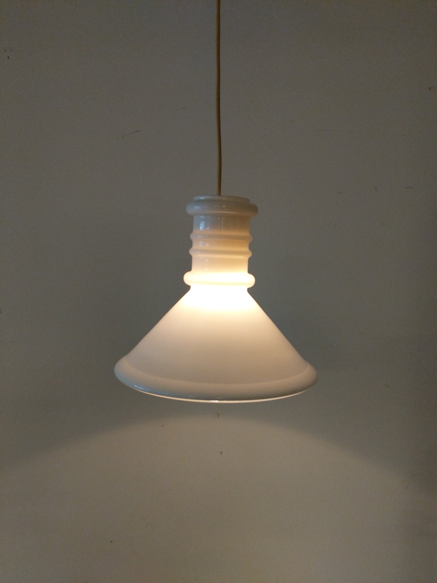 Vintage Danish Modern Holmegaard Lamp