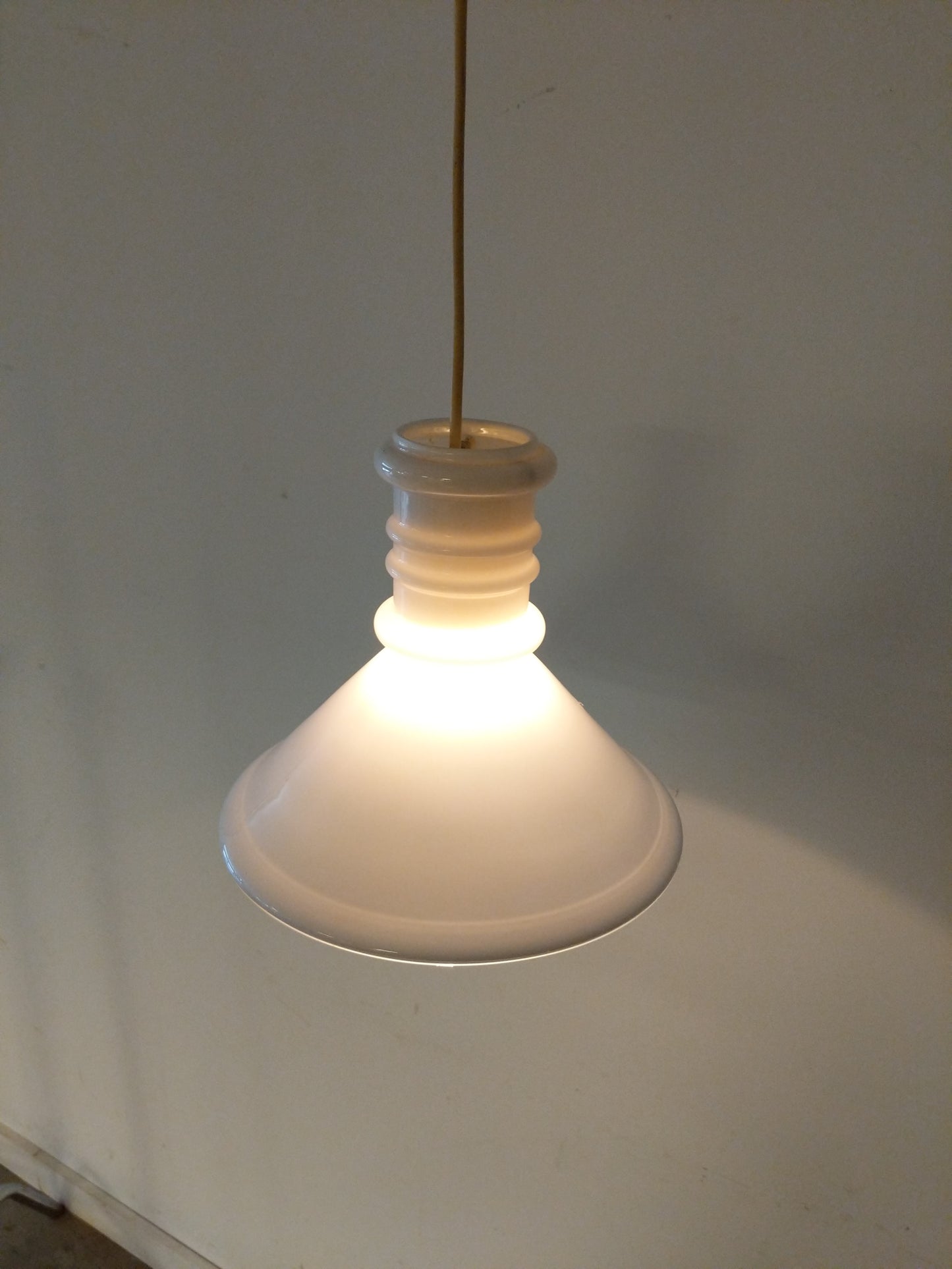 Vintage Danish Modern Holmegaard Lamp