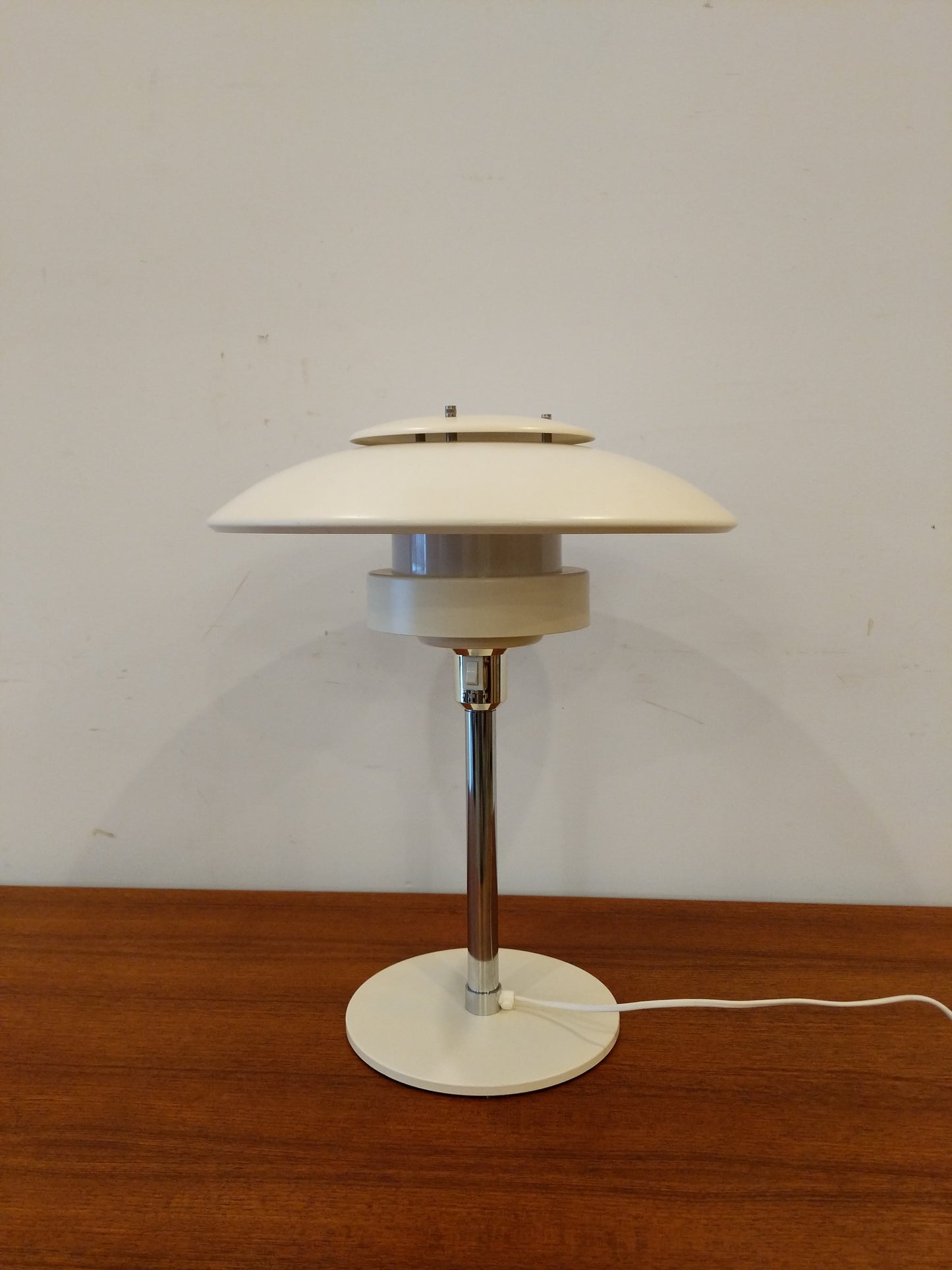 Vintage Danish Modern Table Lamp by Lyskaer