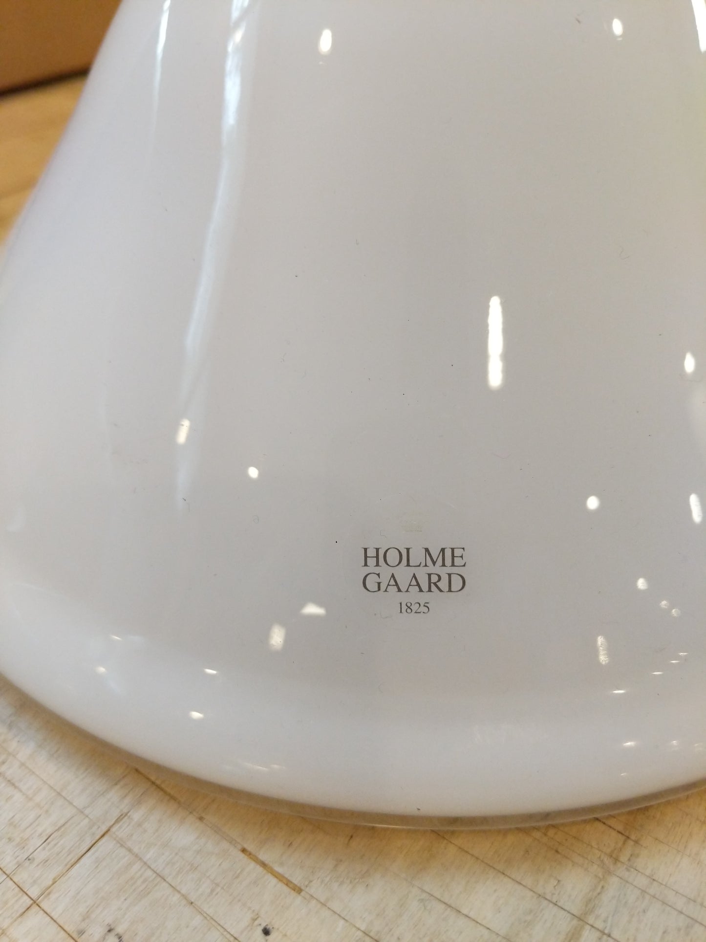Vintage Danish Modern Holmegaard Lamp