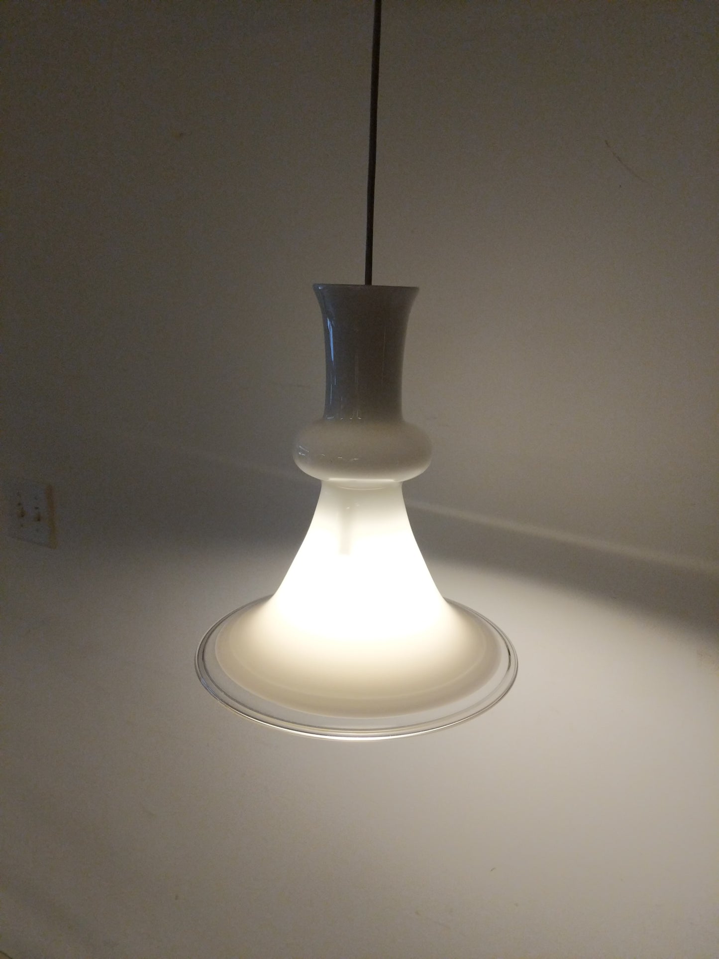 Vintage Danish Modern Holmegaard Lamp