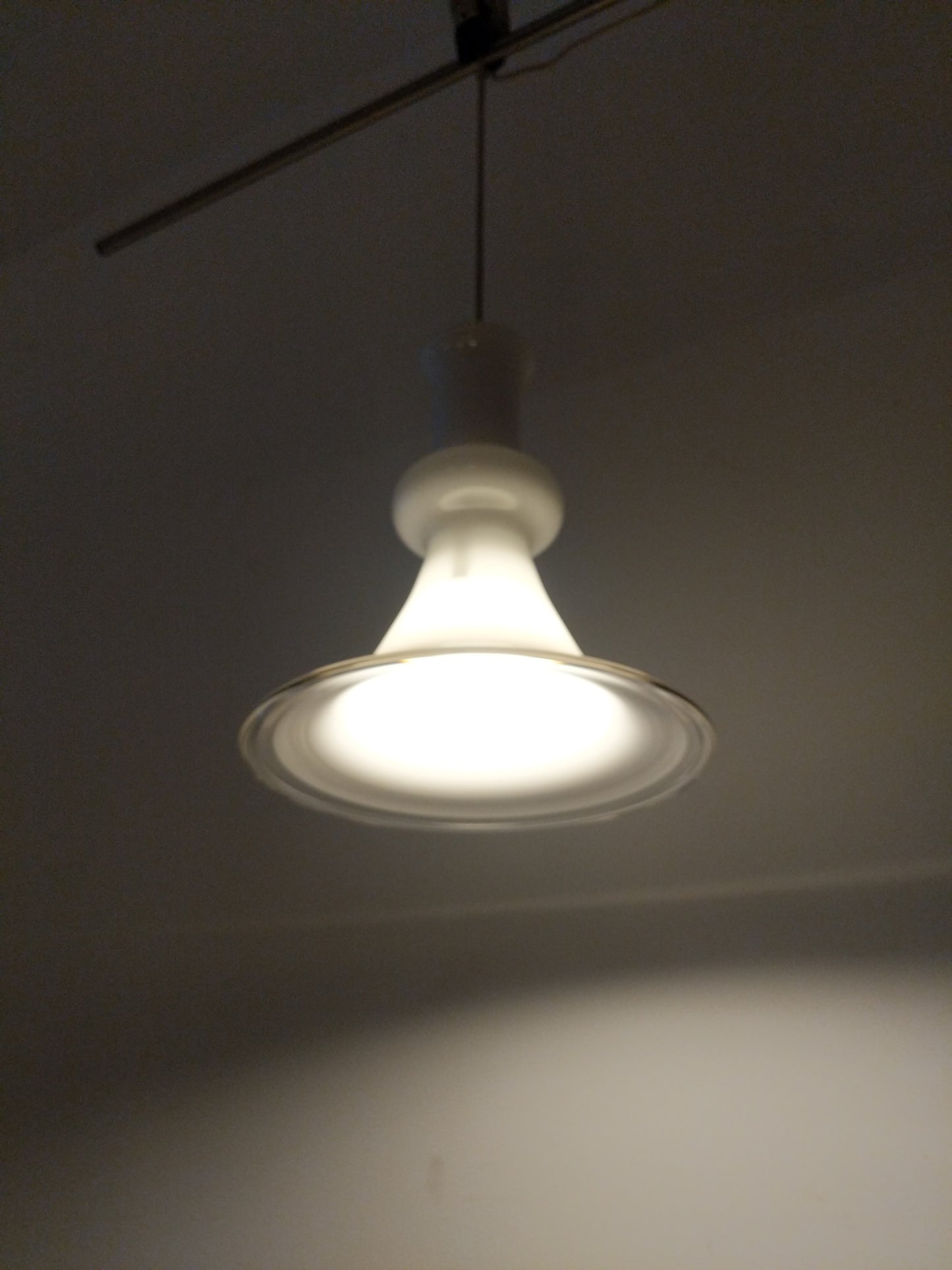 Vintage Danish Modern Holmegaard Lamp