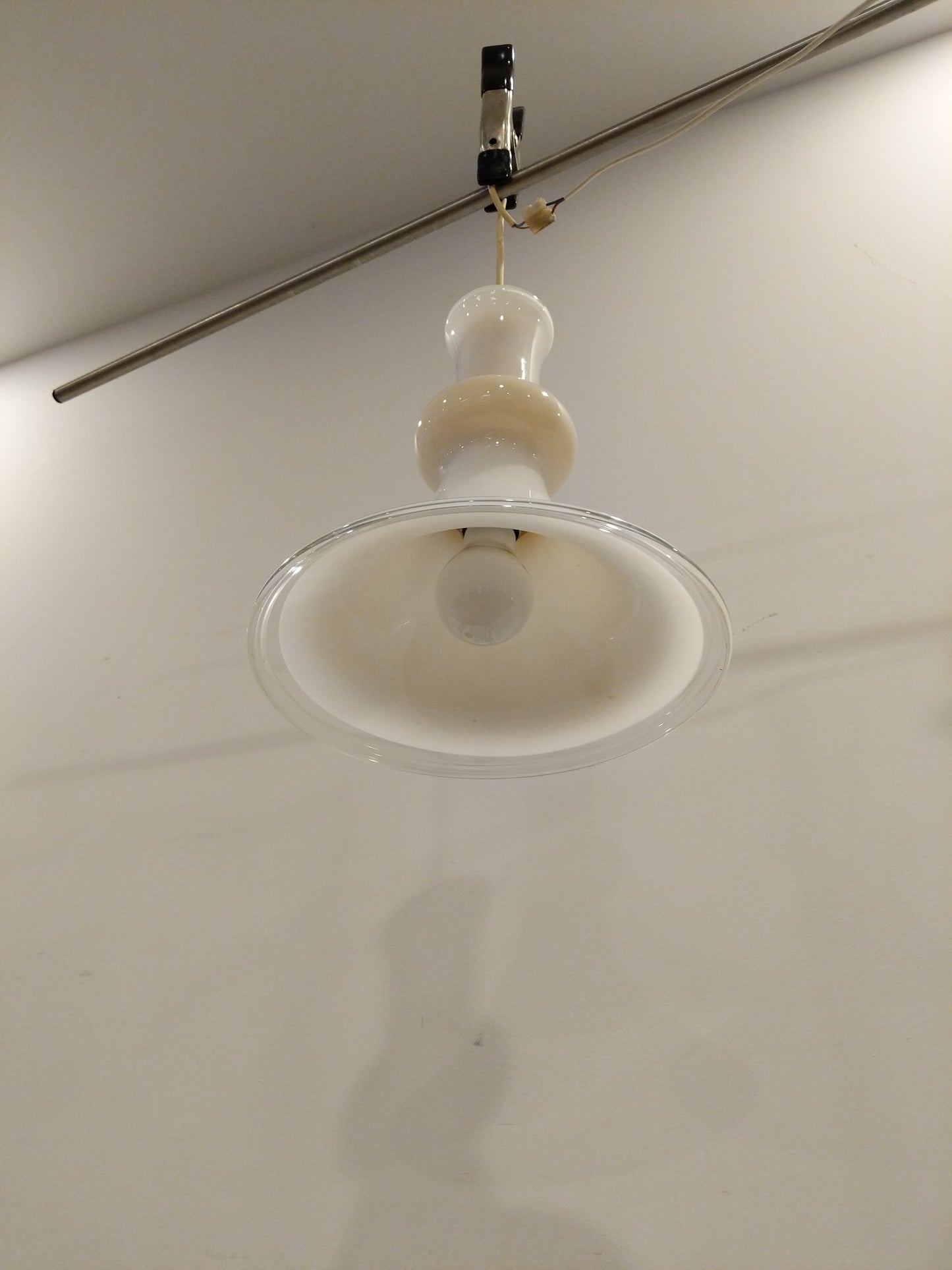 Vintage Danish Modern Holmegaard Lamp