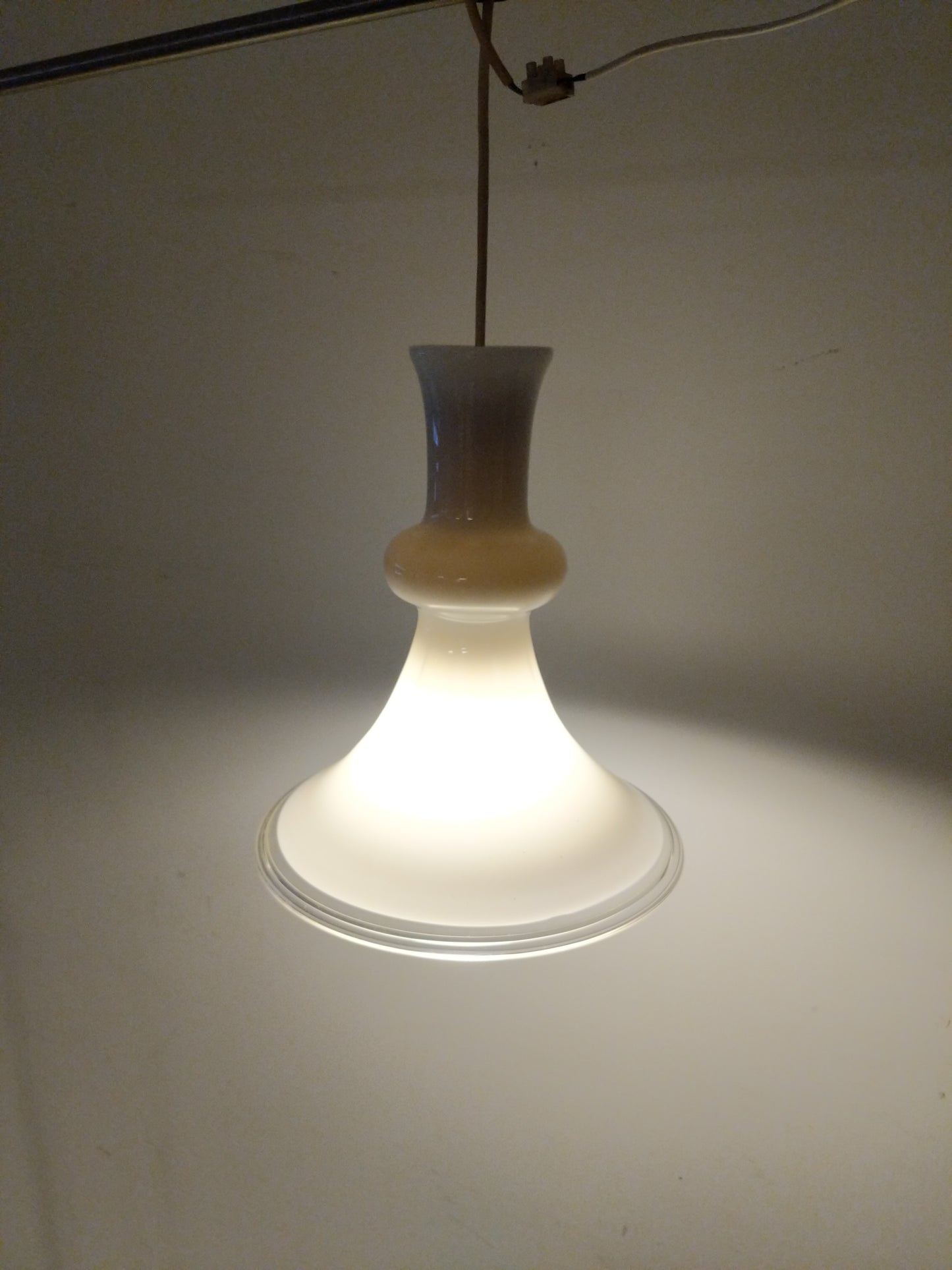 Vintage Danish Modern Holmegaard Lamp