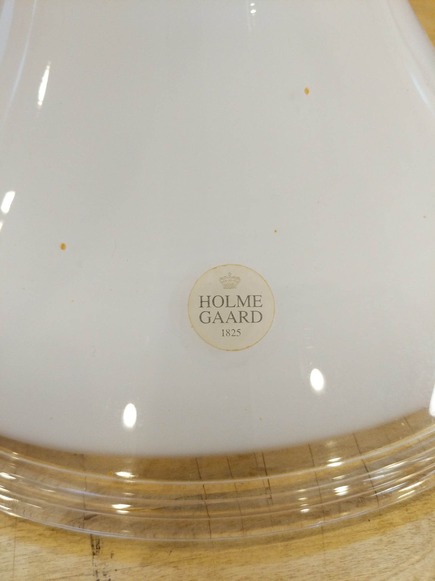 Vintage Danish Modern Holmegaard Lamp