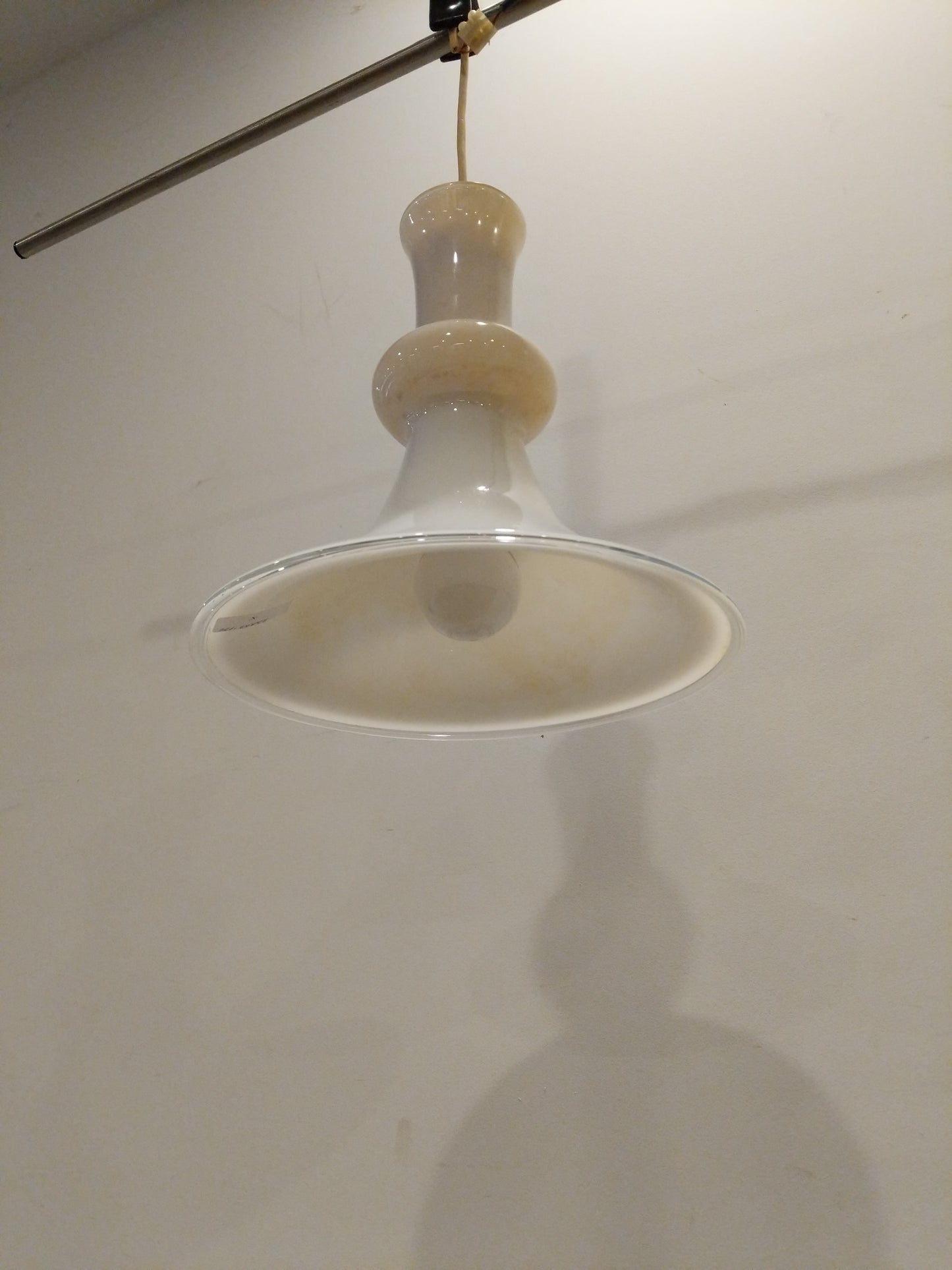 Vintage Danish Modern Holmegaard Lamp