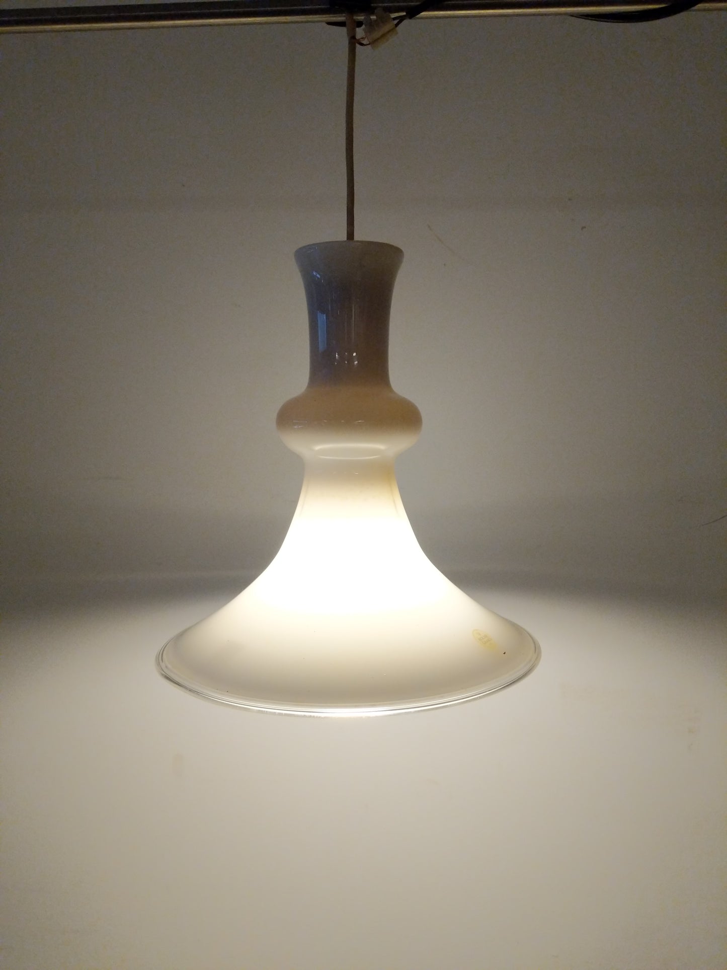Vintage Danish Modern Holmegaard Lamp