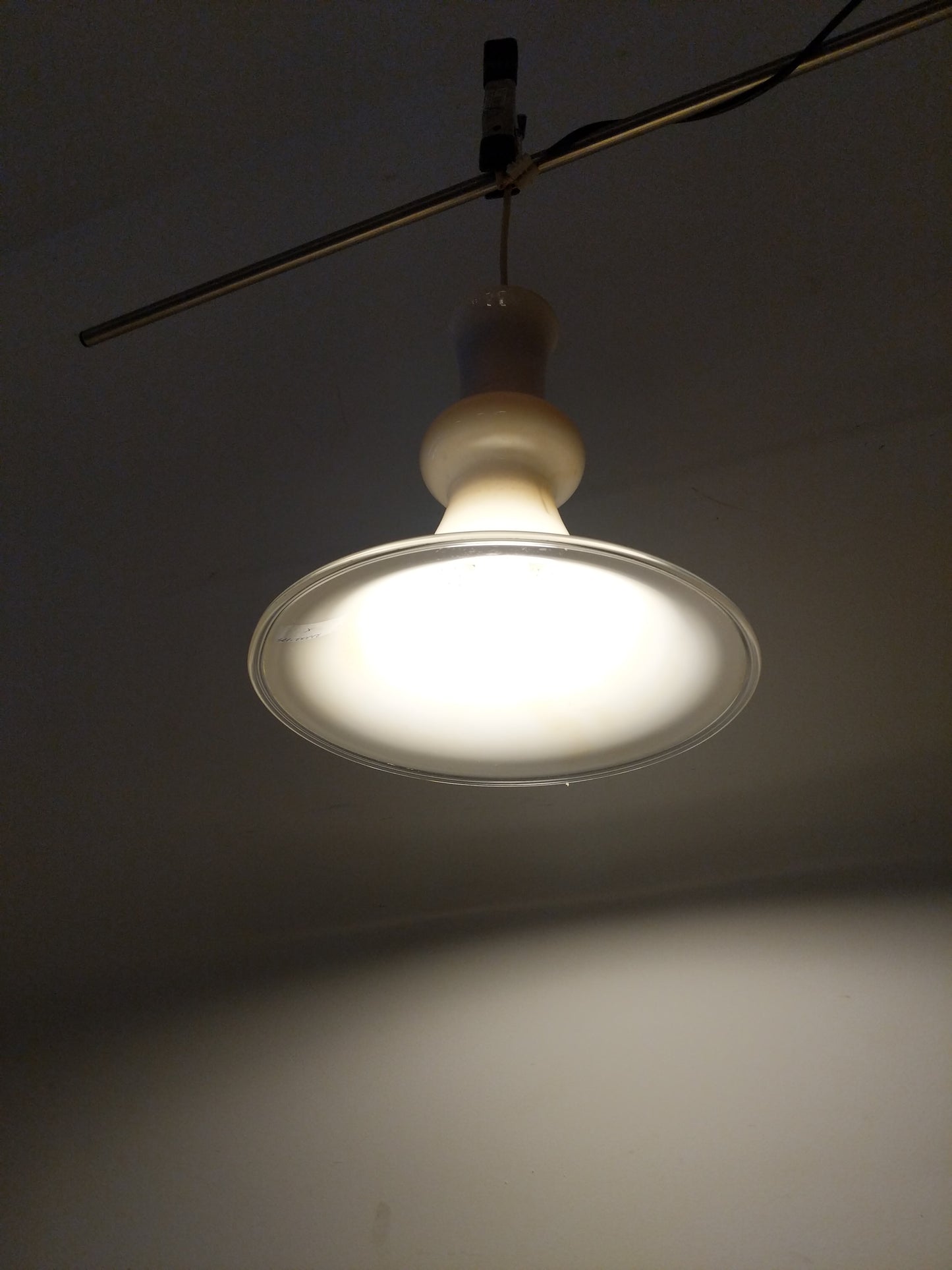 Vintage Danish Modern Holmegaard Lamp