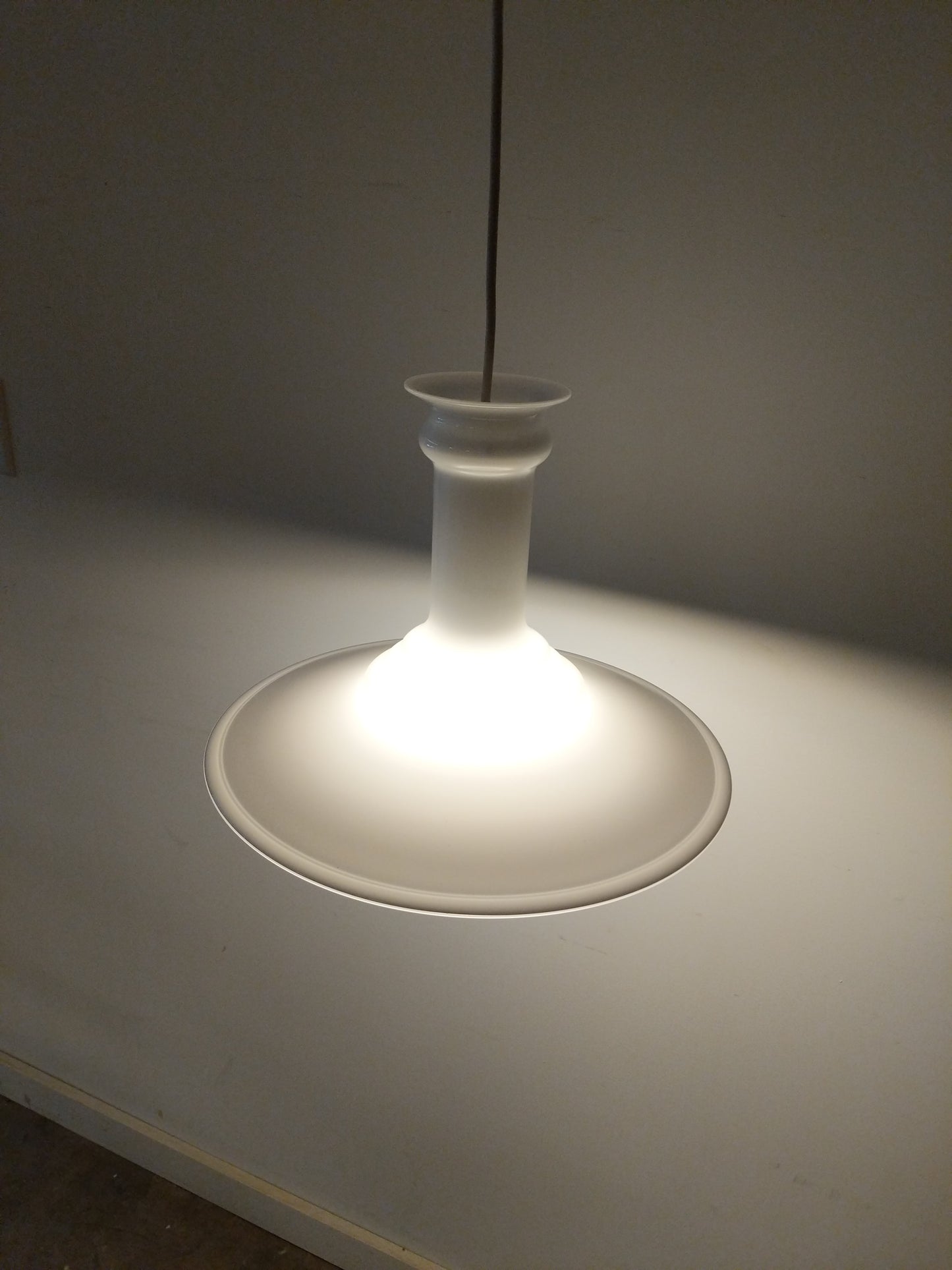 Vintage Danish Modern Holmegaard Lamp