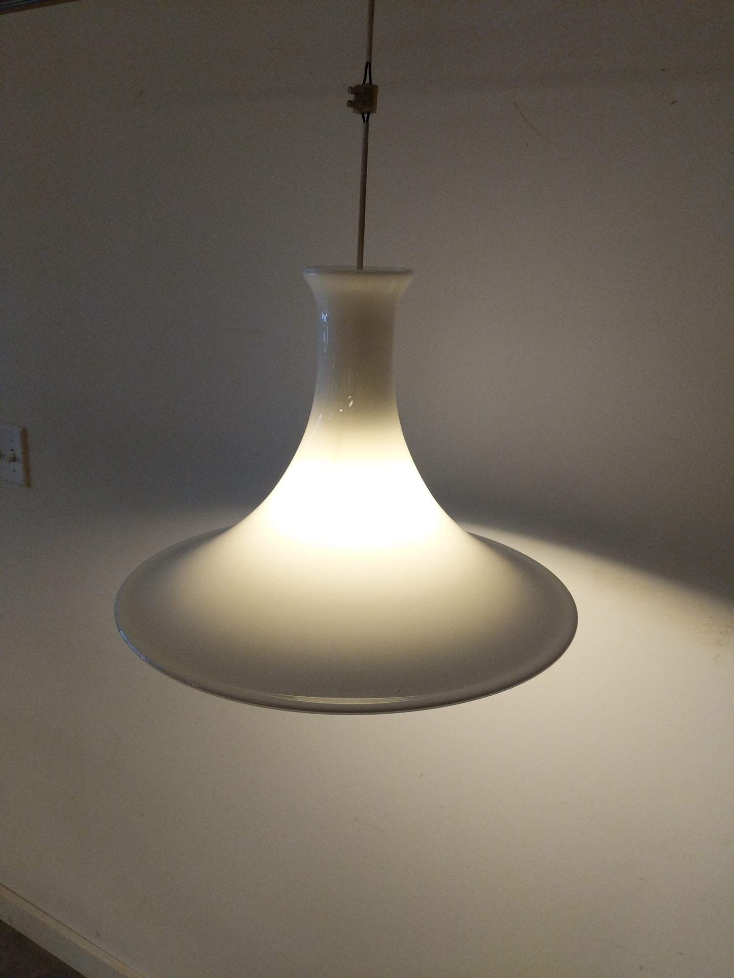 Vintage Danish Modern Holmegaard Lamp