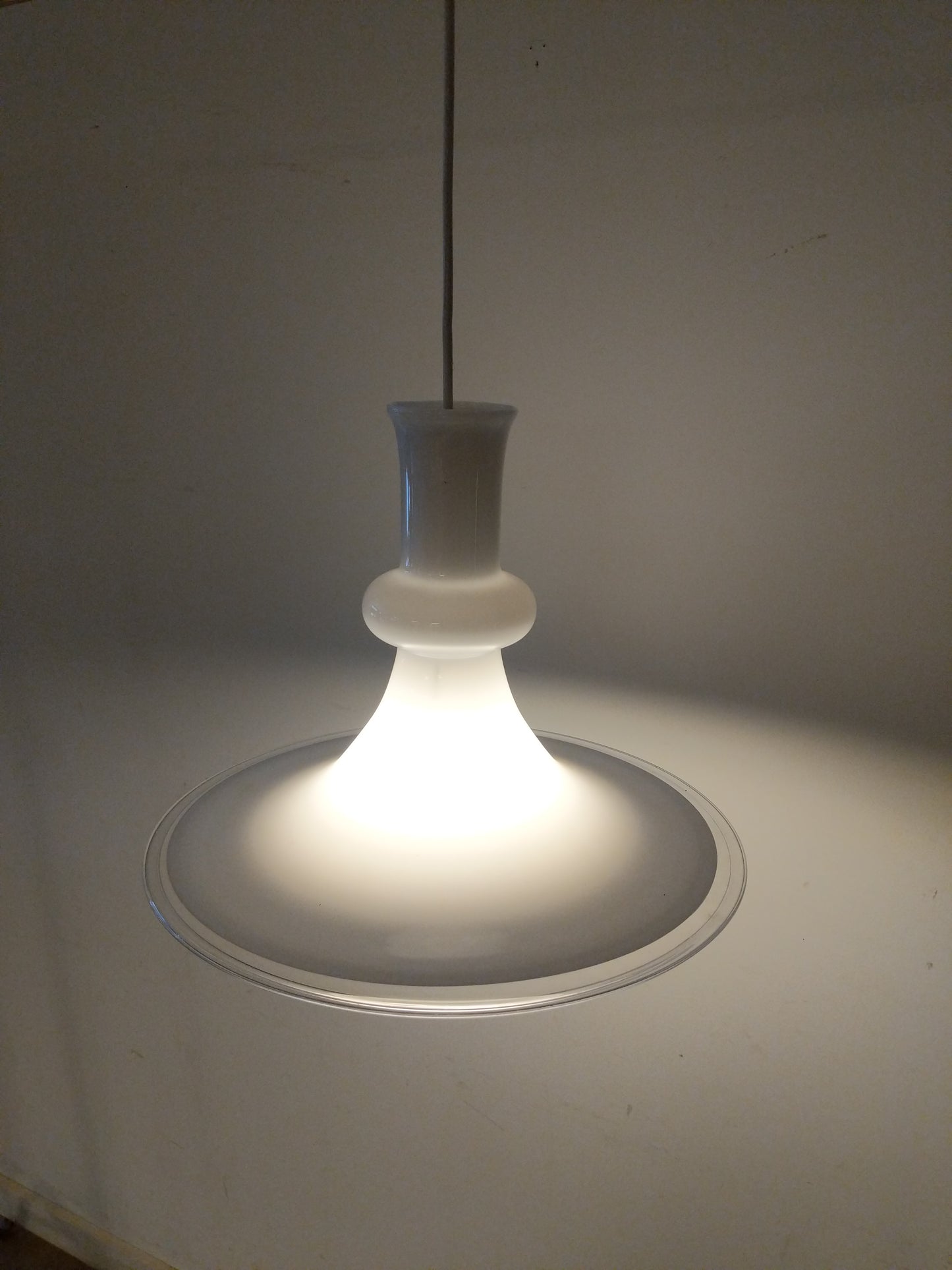 Vintage Danish Modern Holmegaard Lamp