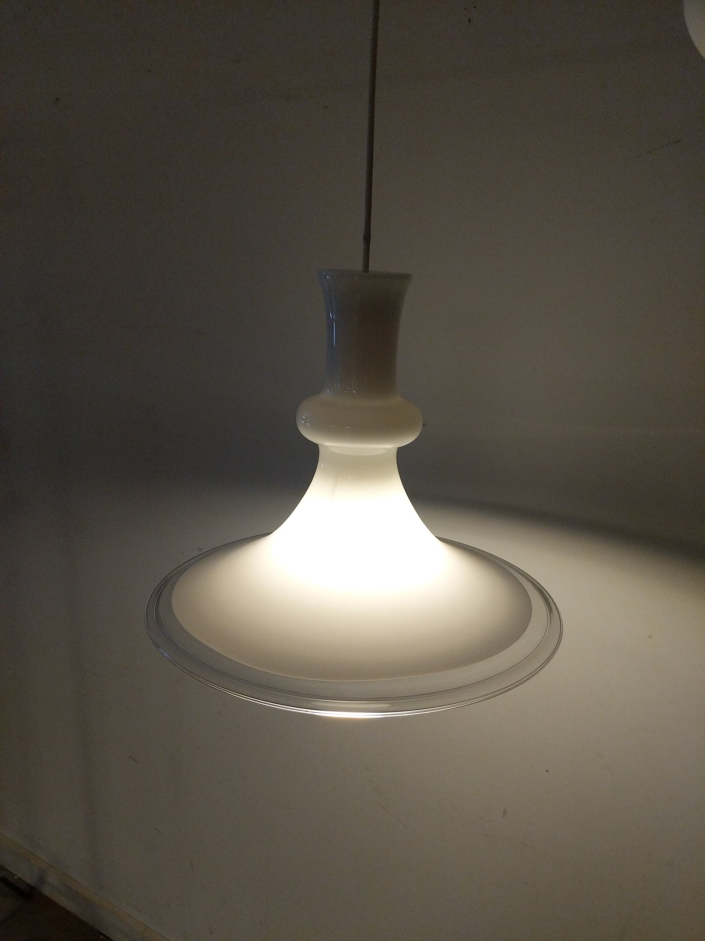 Vintage Danish Modern Holmegaard Lamp
