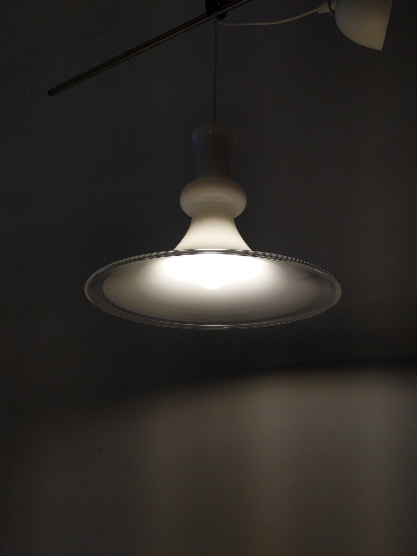 Vintage Danish Modern Holmegaard Lamp
