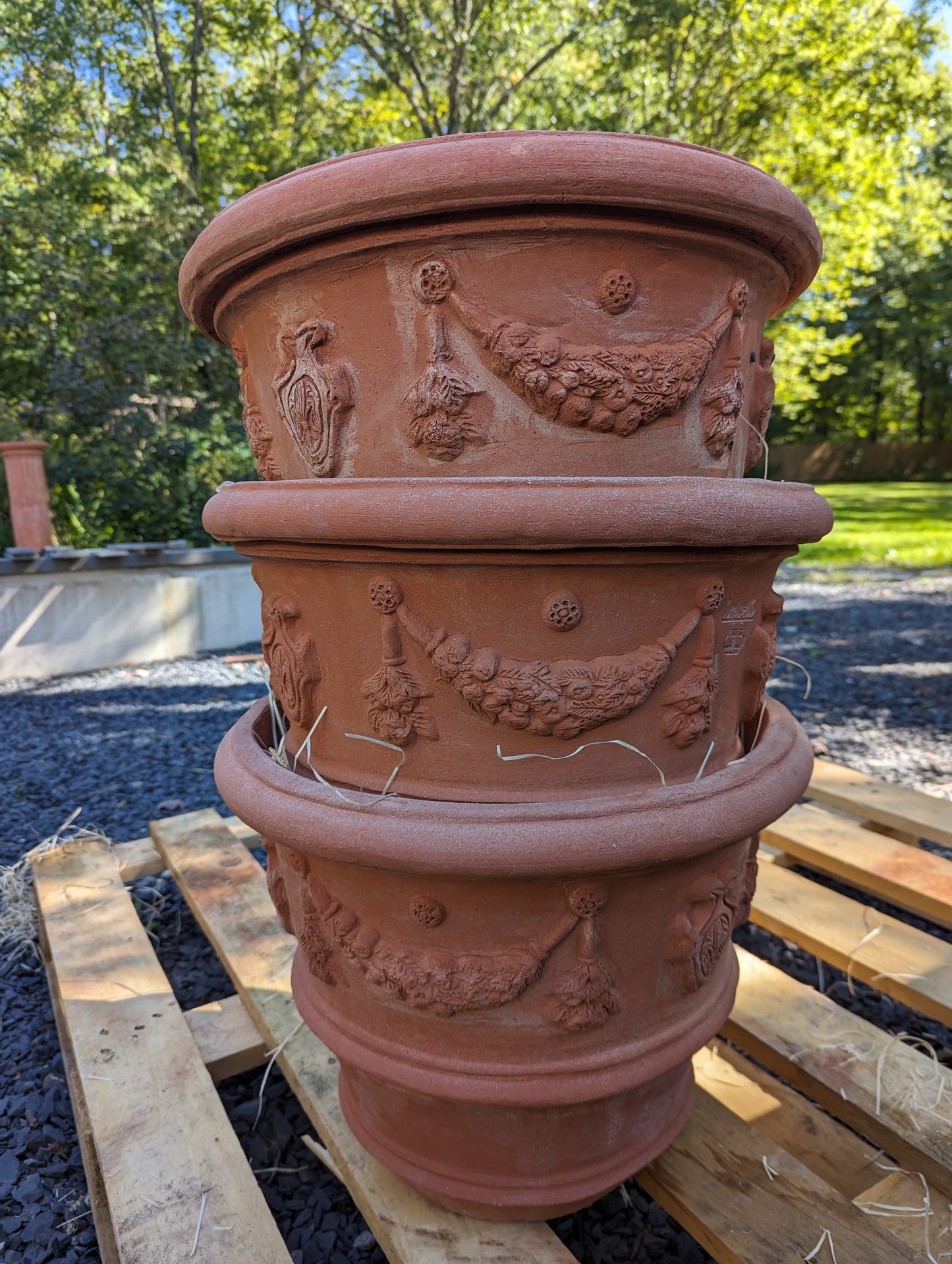 Italian "Firenze" Terracotta Pot (40cm)