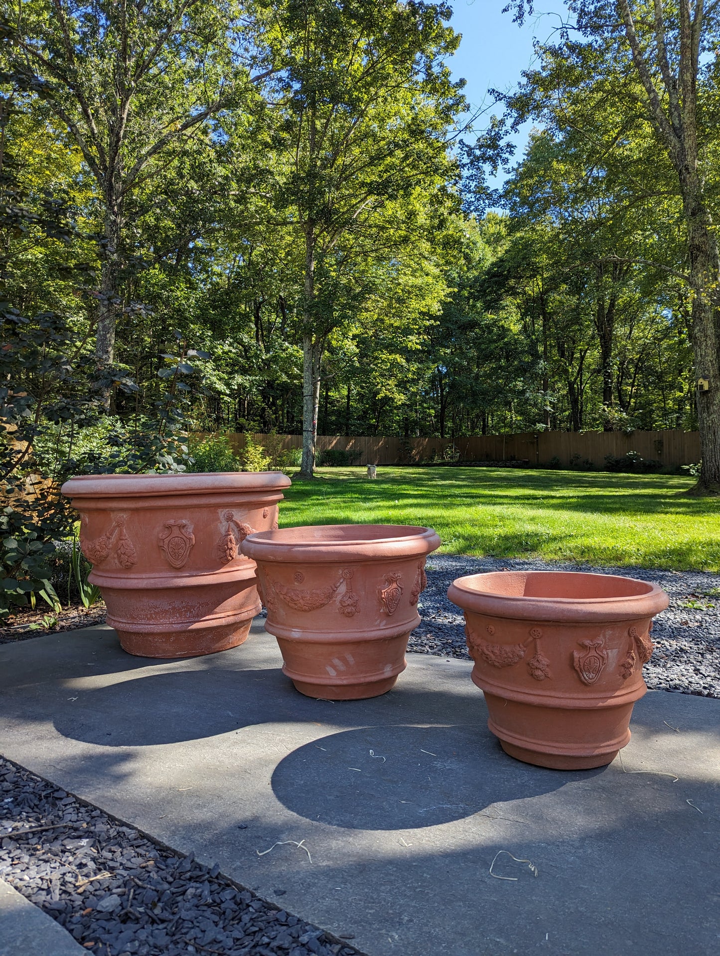 Italian "Firenze" Terracotta Pot (70cm)