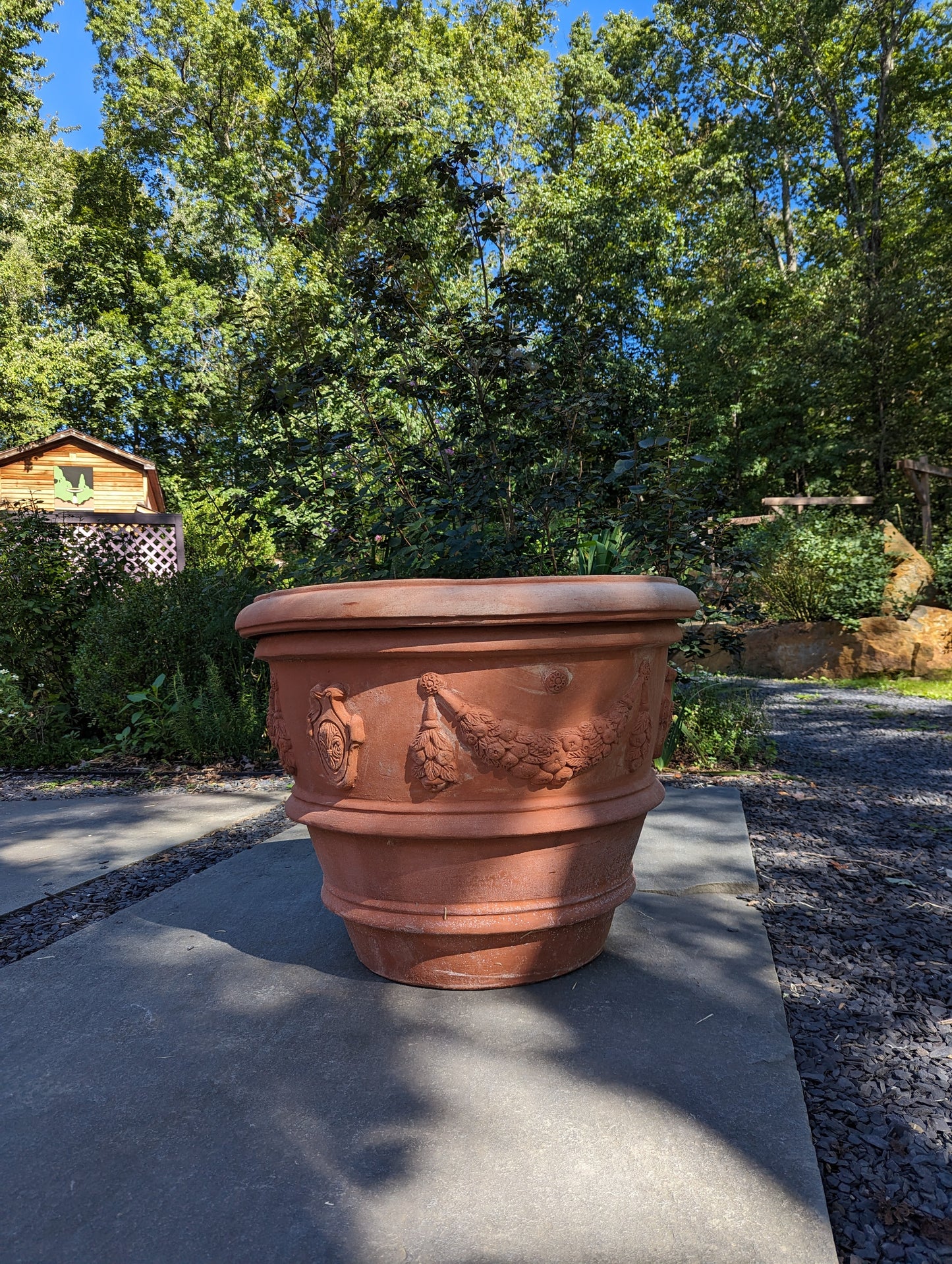 Italian "Firenze" Terracotta Pot (70cm)