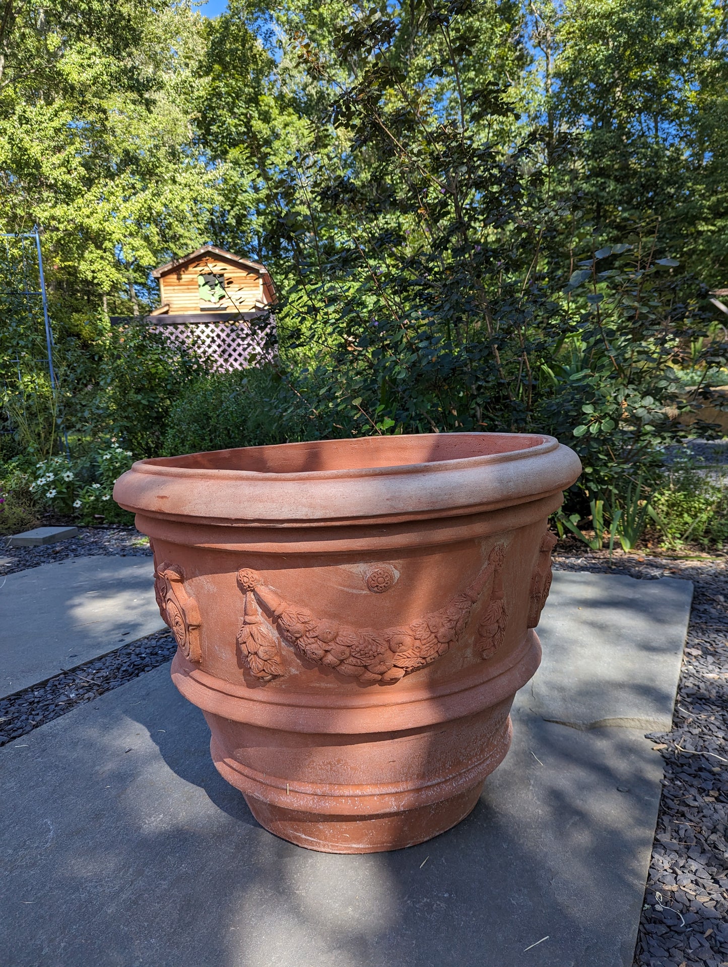 Italian "Firenze" Terracotta Pot (70cm)