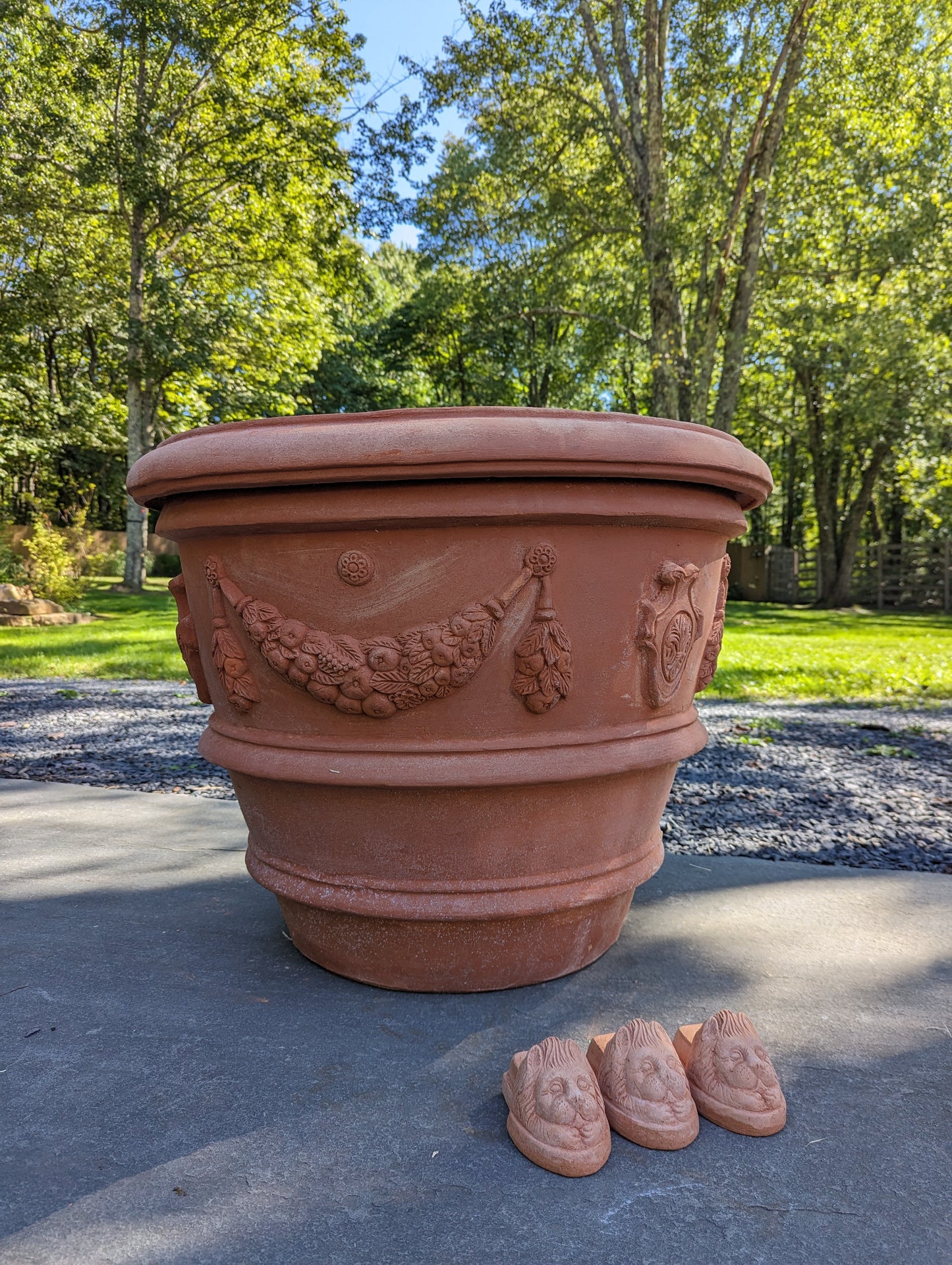 Italian "Firenze" Terracotta Pot (70cm)