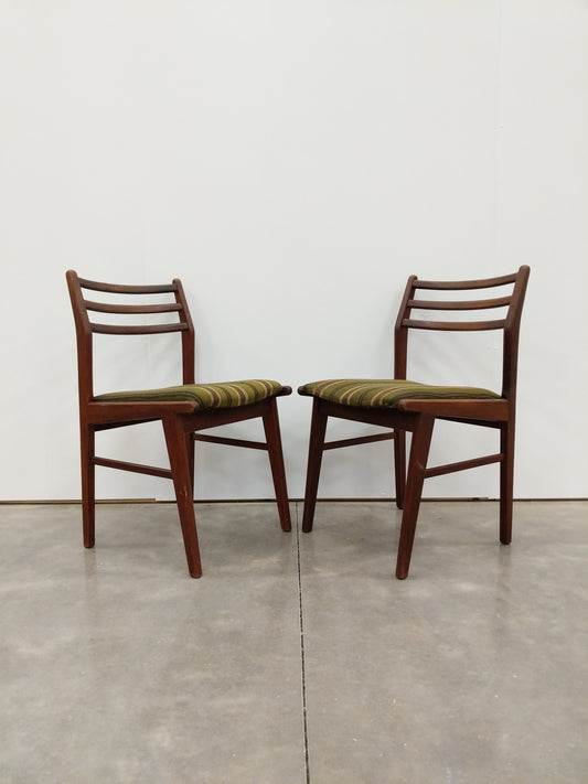 Pair Vintage Danish Modern Mogens Hansen Dining Chairs