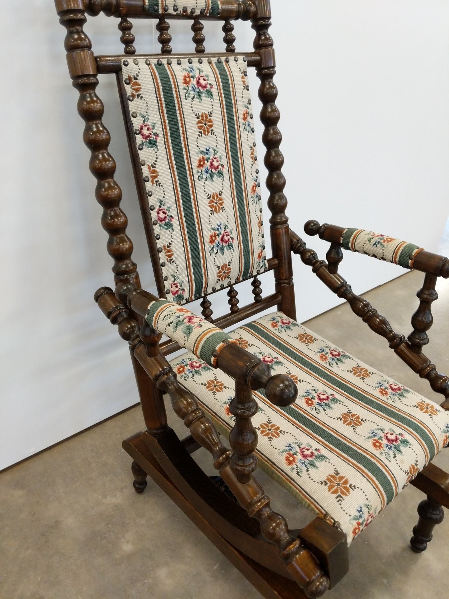 Antique Danish Rocking Chair